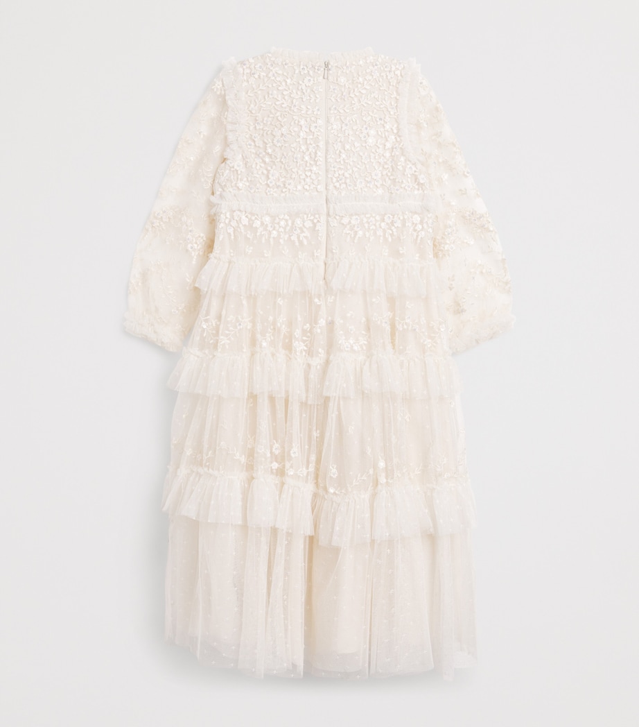 Embroidered Blossom Lace Dress (4-6 Years) CRMCREAM Image 2