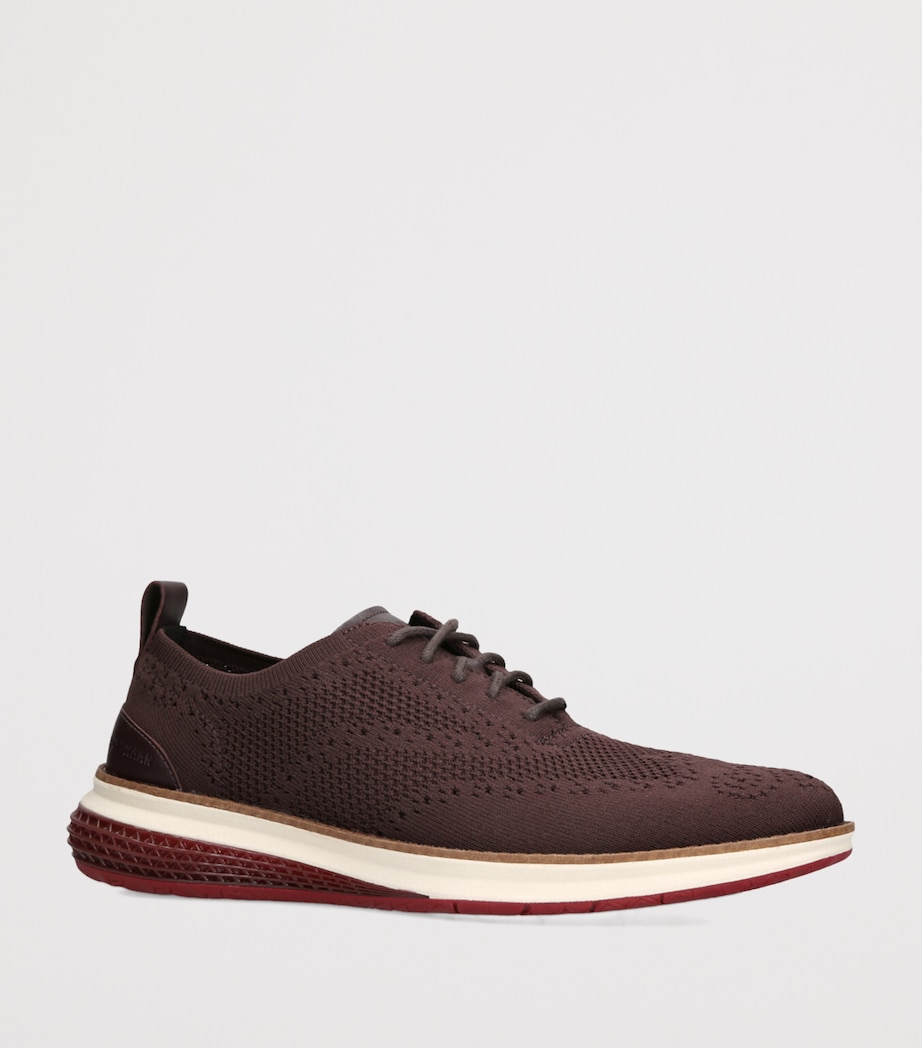ØriginalGrand Energyweave Stitchlite Oxford Sneakers MID BROWN Image 3