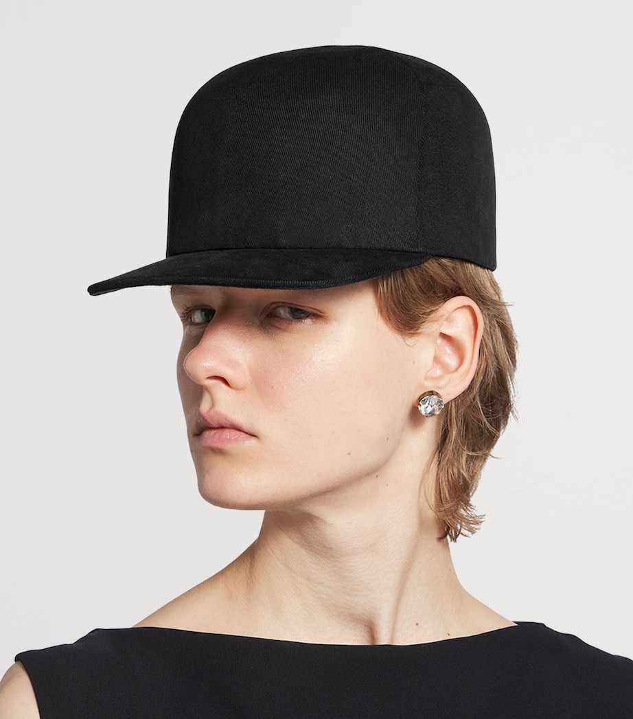 Balenciaga Cotton High Crown Cap Image 3