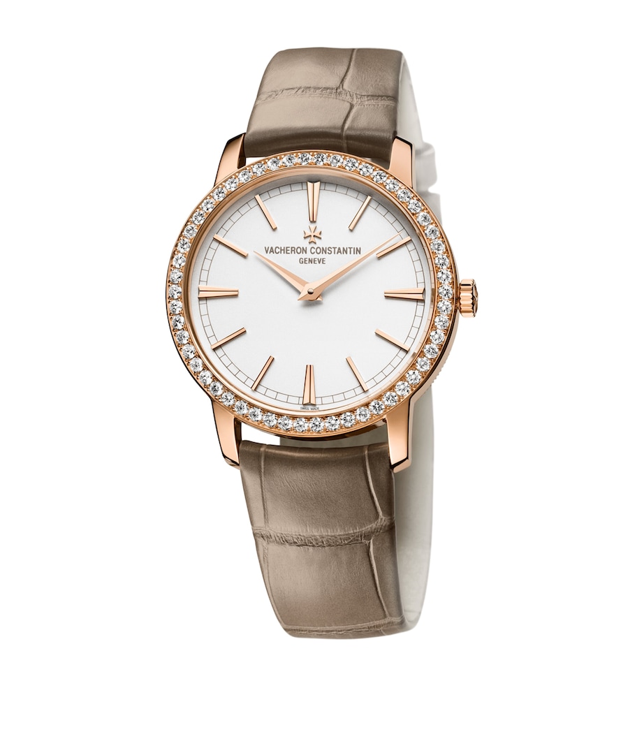 Rose Gold and Diamond Traditionnelle Watch 33mm PINK GOLD Image 2