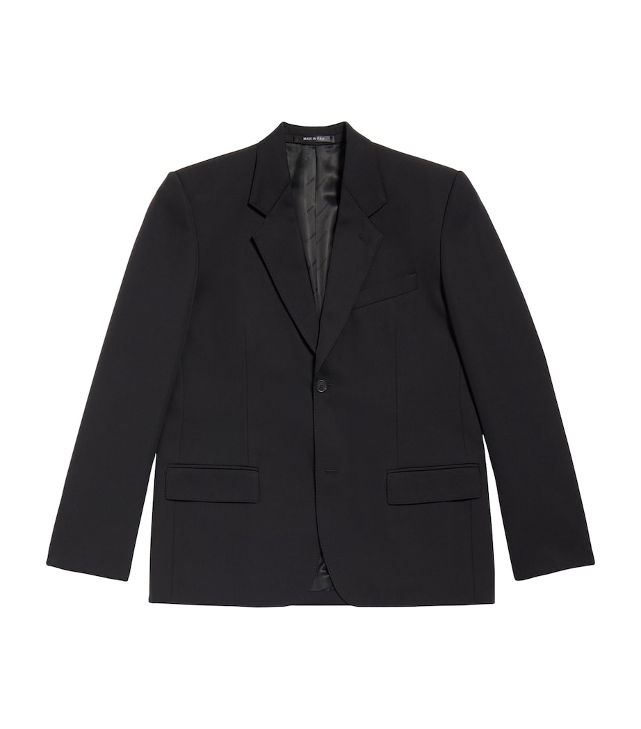 Wool Single-Breasted Blazer 1000 Image 1