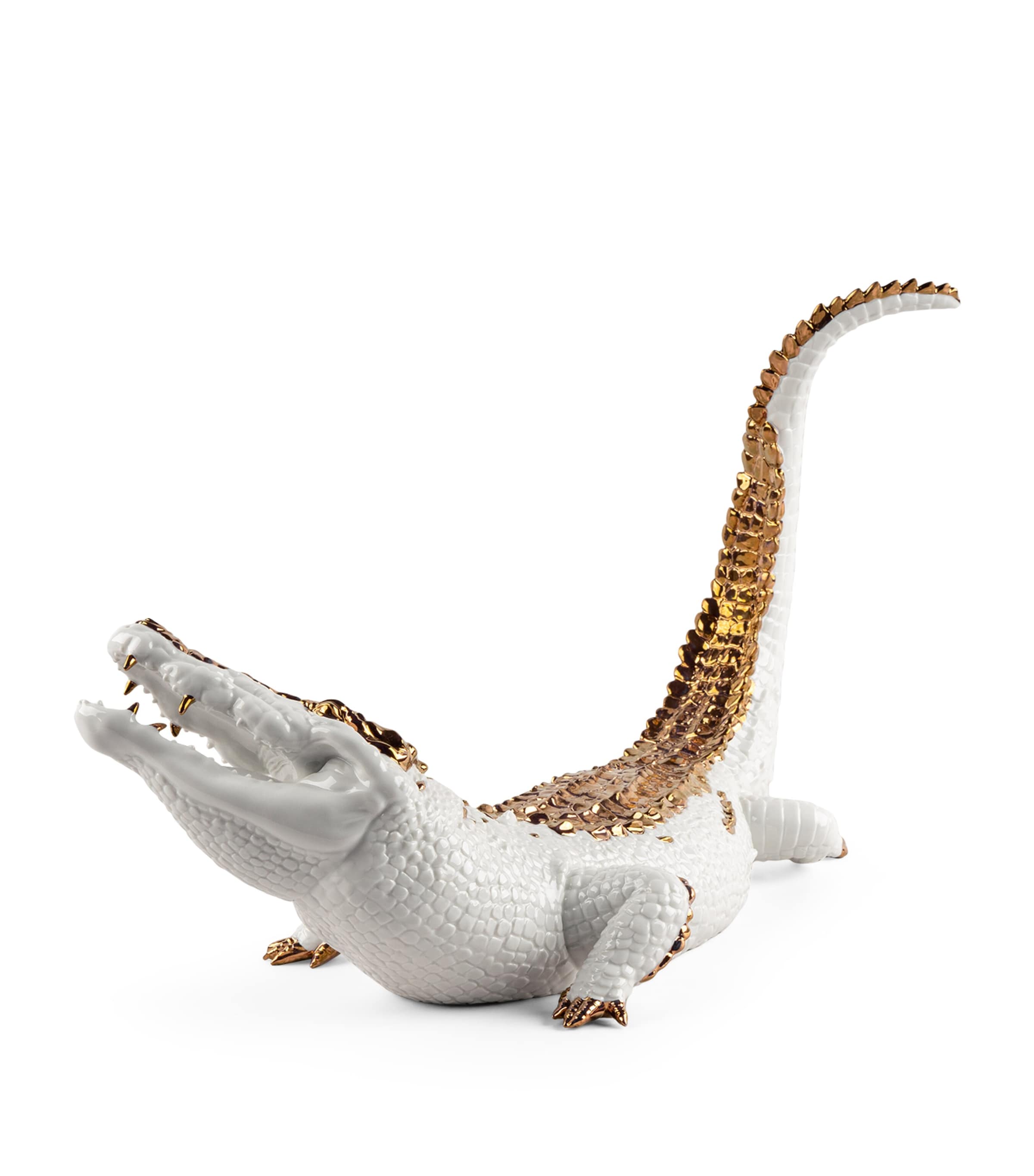 Lladró Crocodile Figurine Image 3