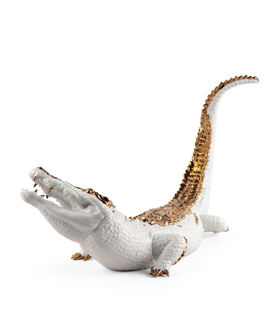 Lladró Crocodile Figurine Image 3