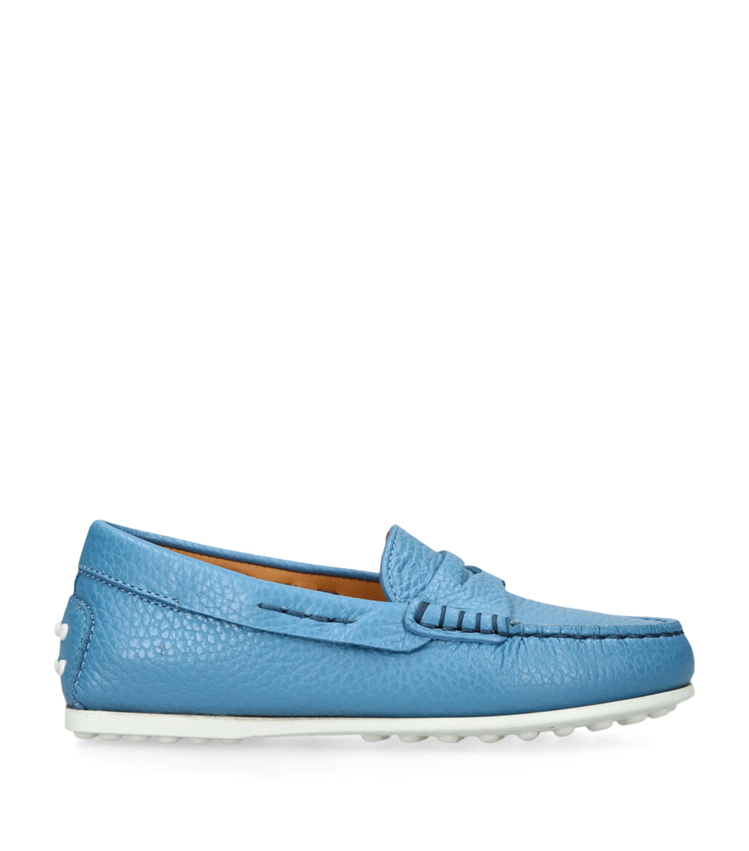 Tod's Leather Gommini Loafers | Kids New In | Boys Shoes | Loafers | Designers | Tod's