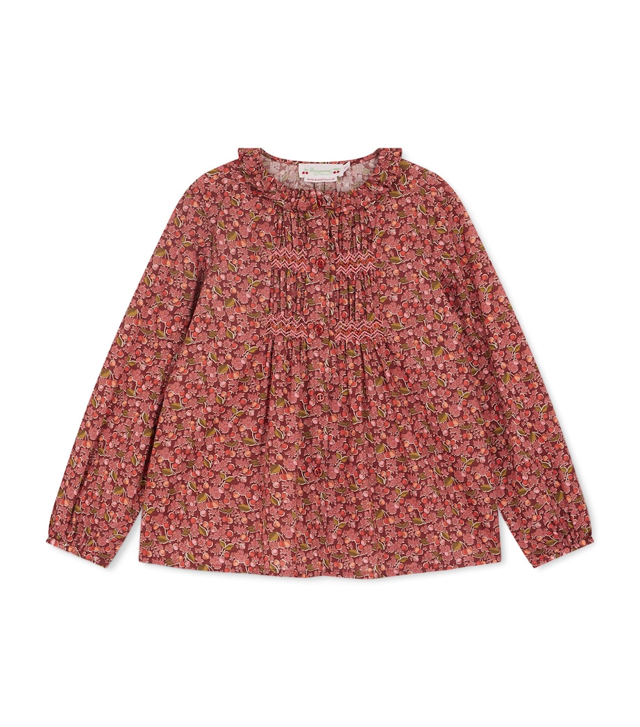 Organic Cotton Gentille Blouse (4-8 Years) IM GRENADINE Image 1