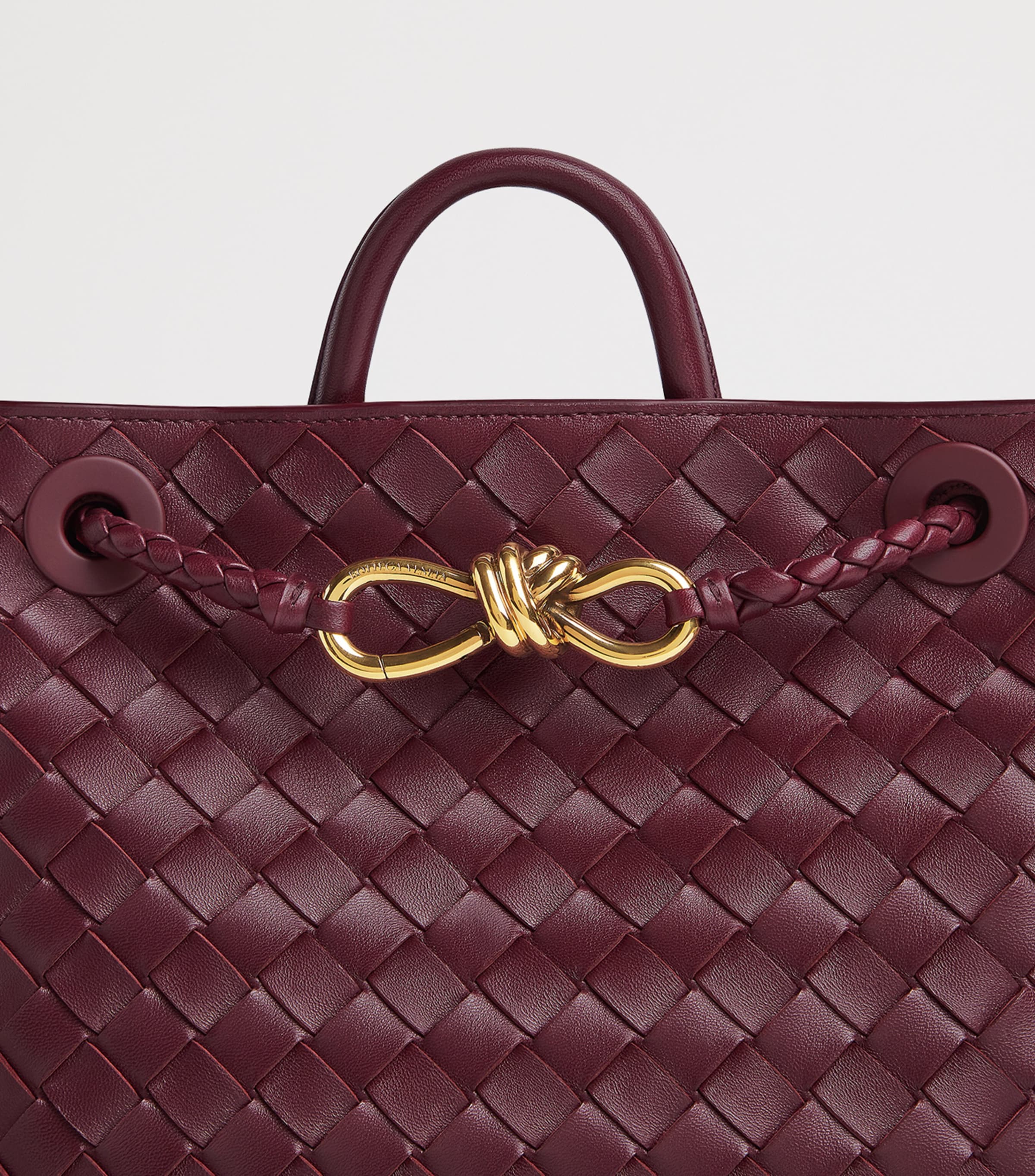 Small Leather Andiamo Top-Handle Bag 2273 Image 8