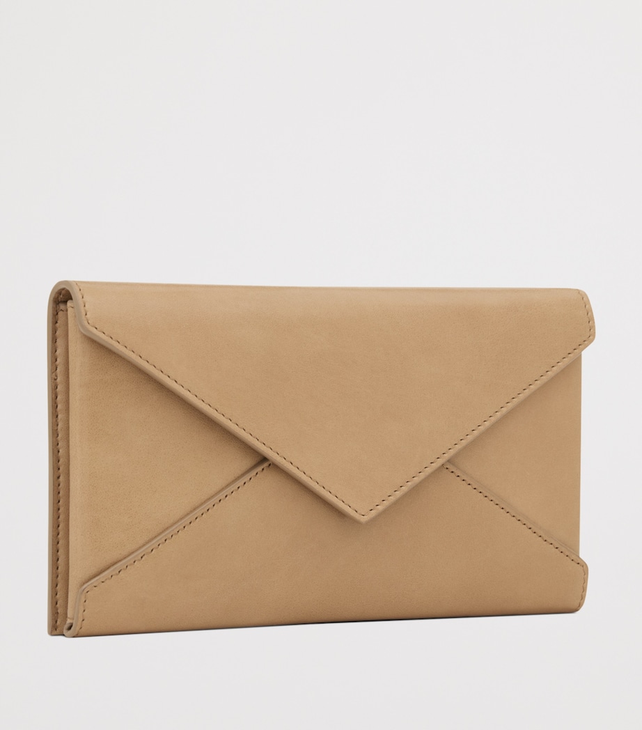 Large Leather Letter Flap Wallet 2357 Image 6