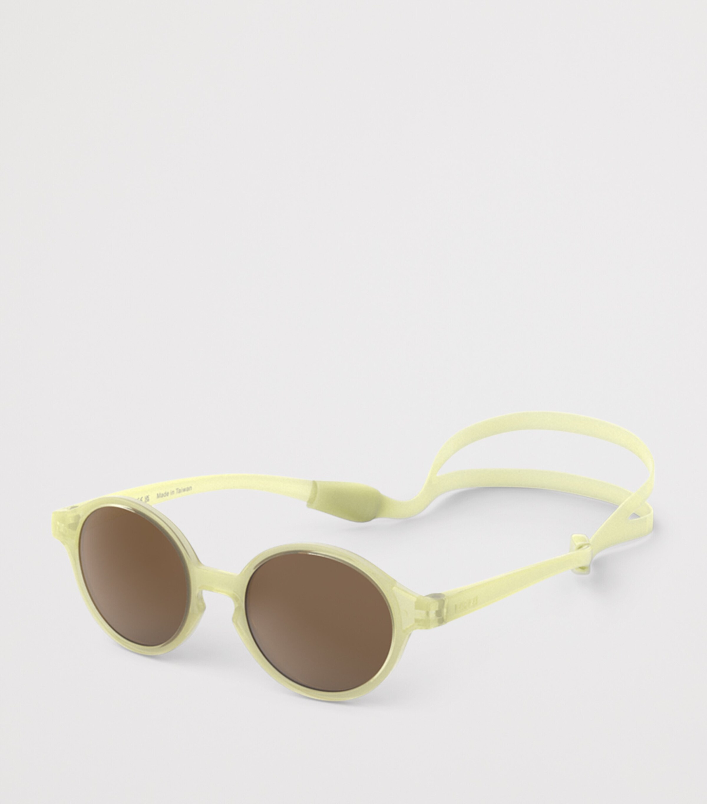 IZIPIZI KIDS #d Round Baby Sunglasses (0 Months-3 Years) Vanilla Image 2