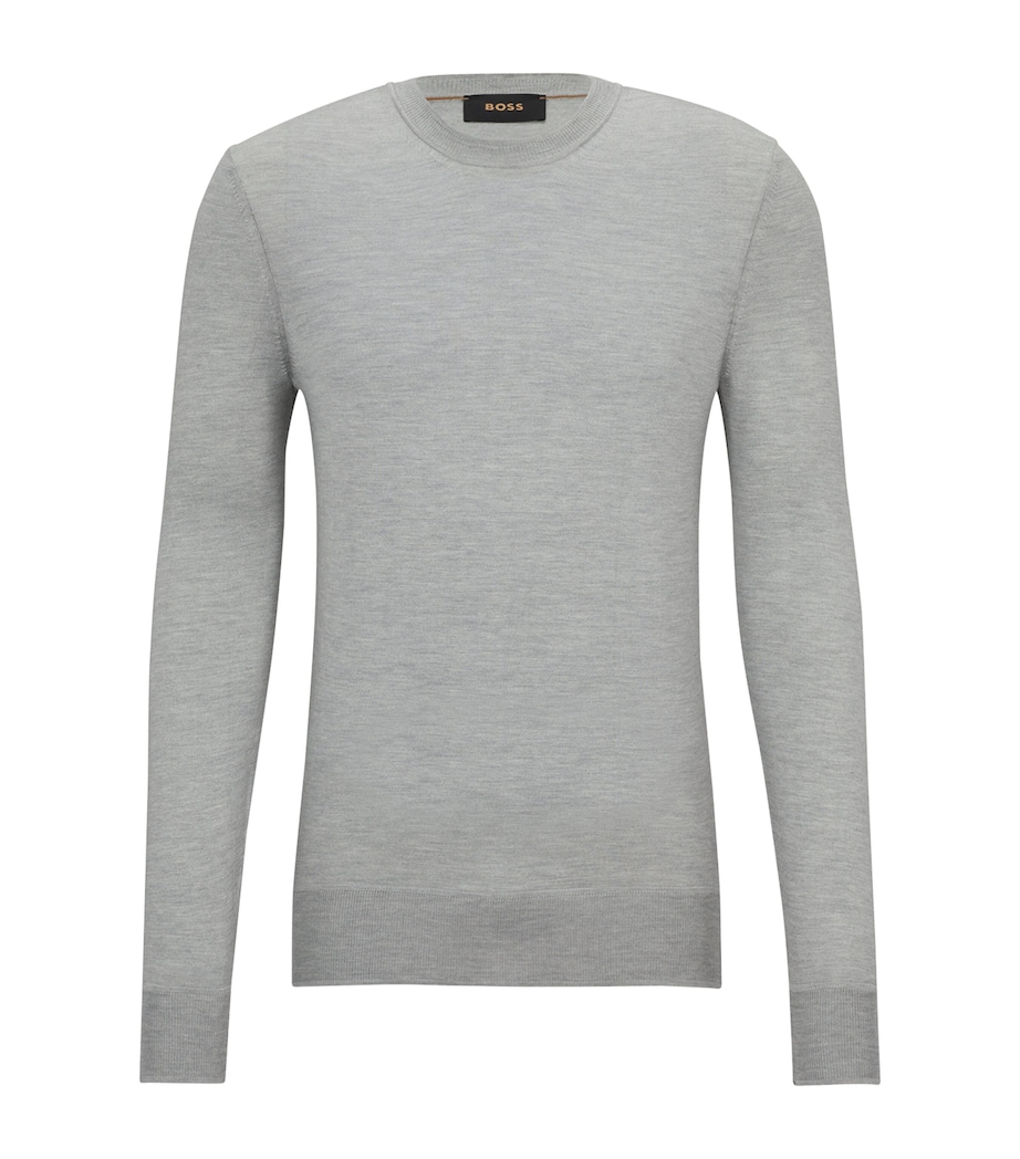 BOSS Mens Silk Sweater Image 1