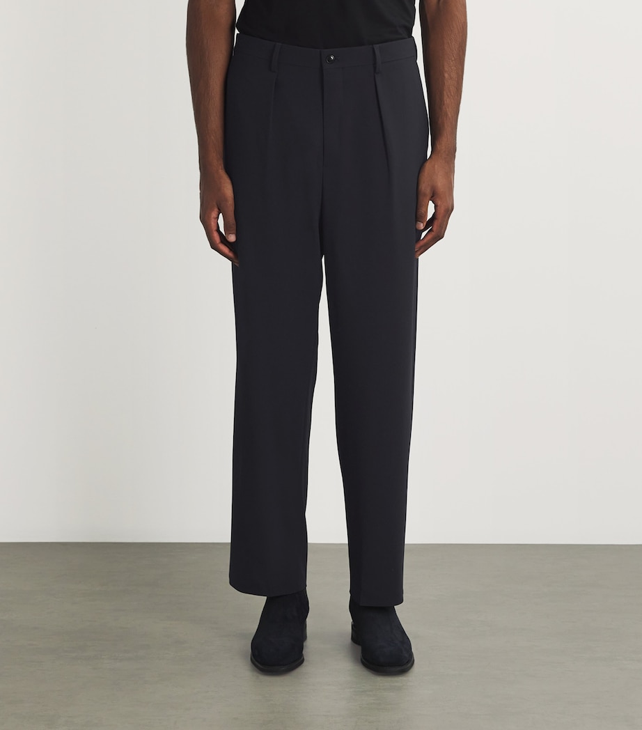 Virgin Wool Tailored Trousers UB109 Image 3