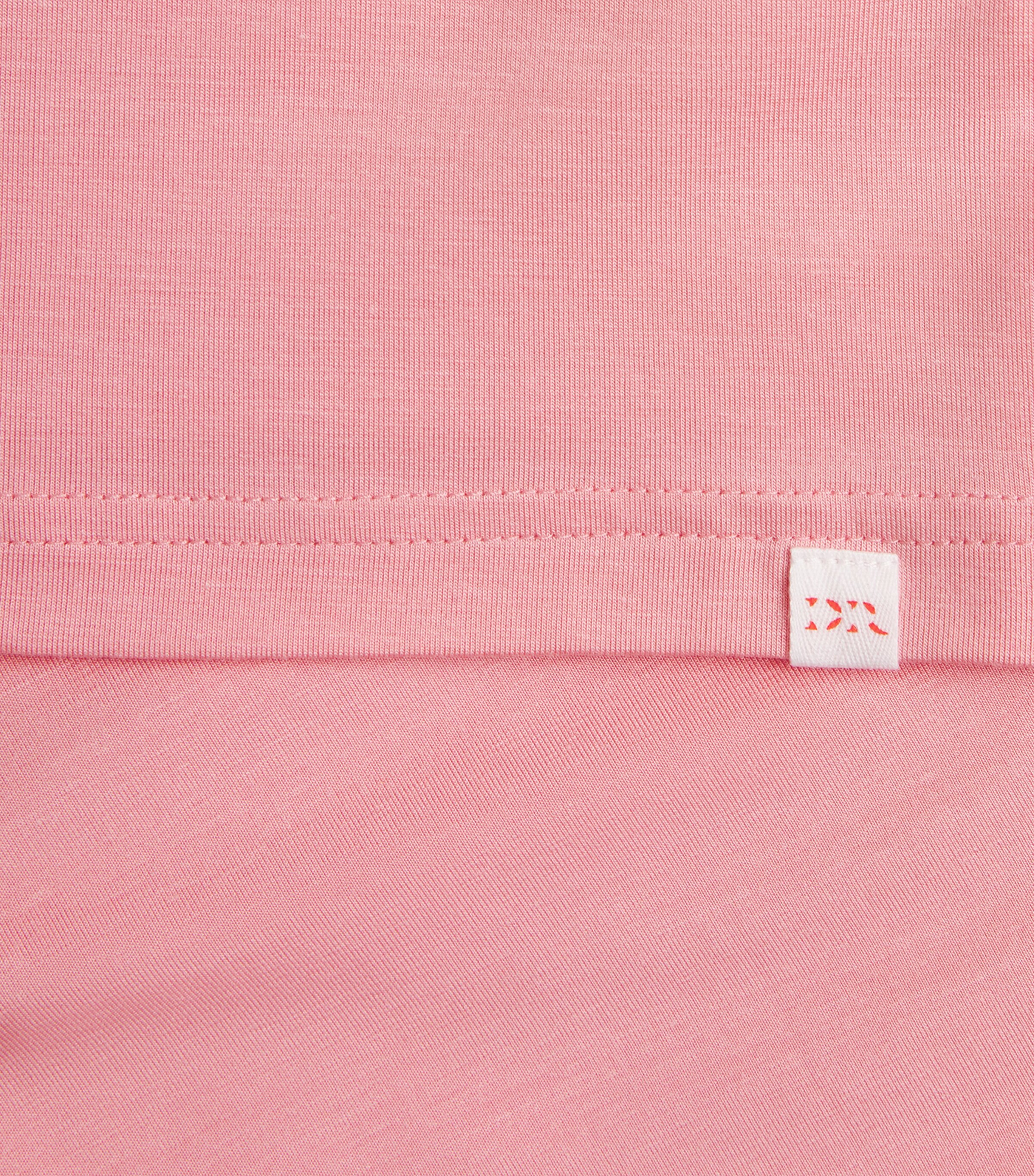 Derek Rose Womens Micro Modal Lara Pyjama Top Pink Image 6