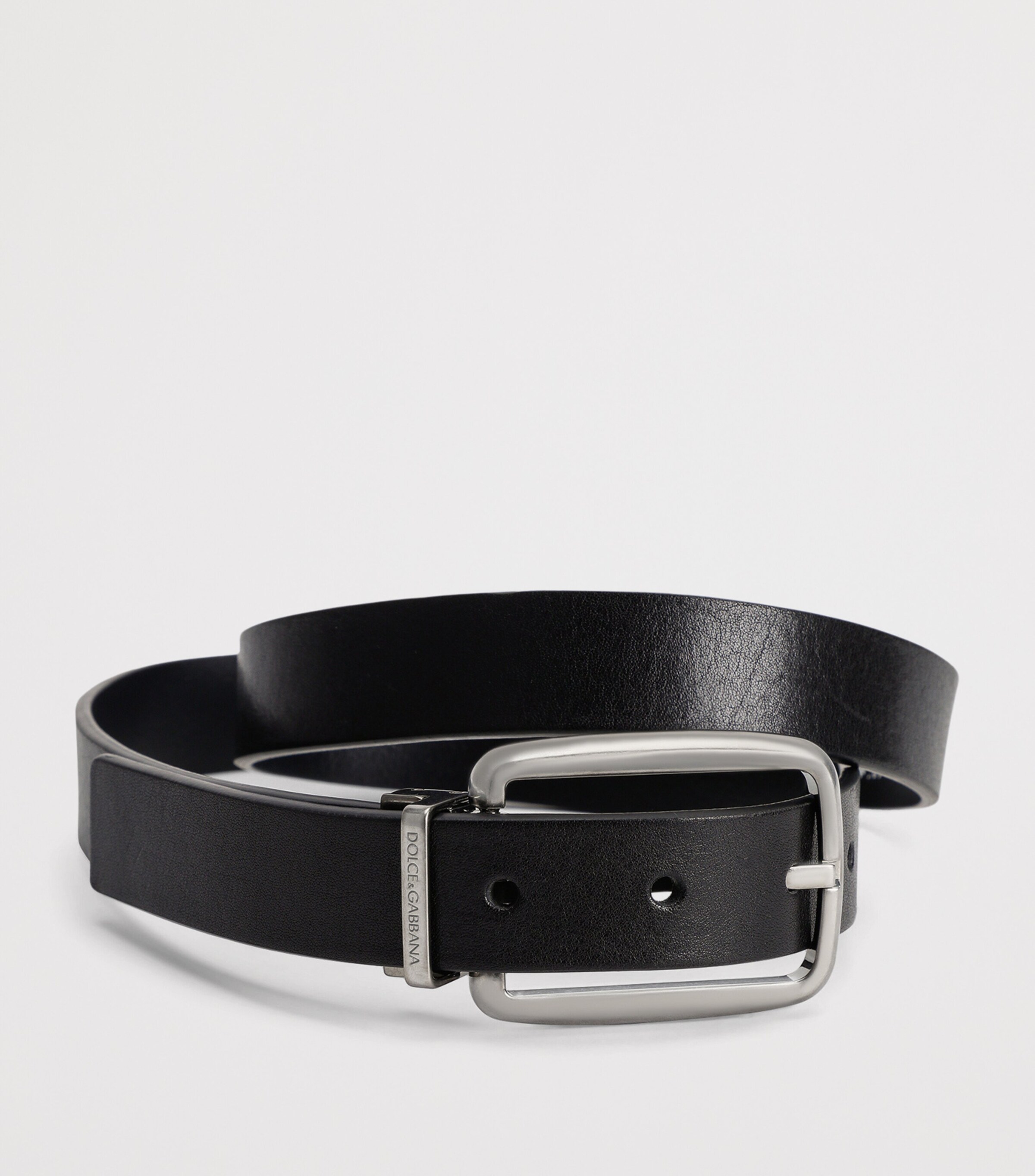 Leather Belt 80999 BLACK Image 3