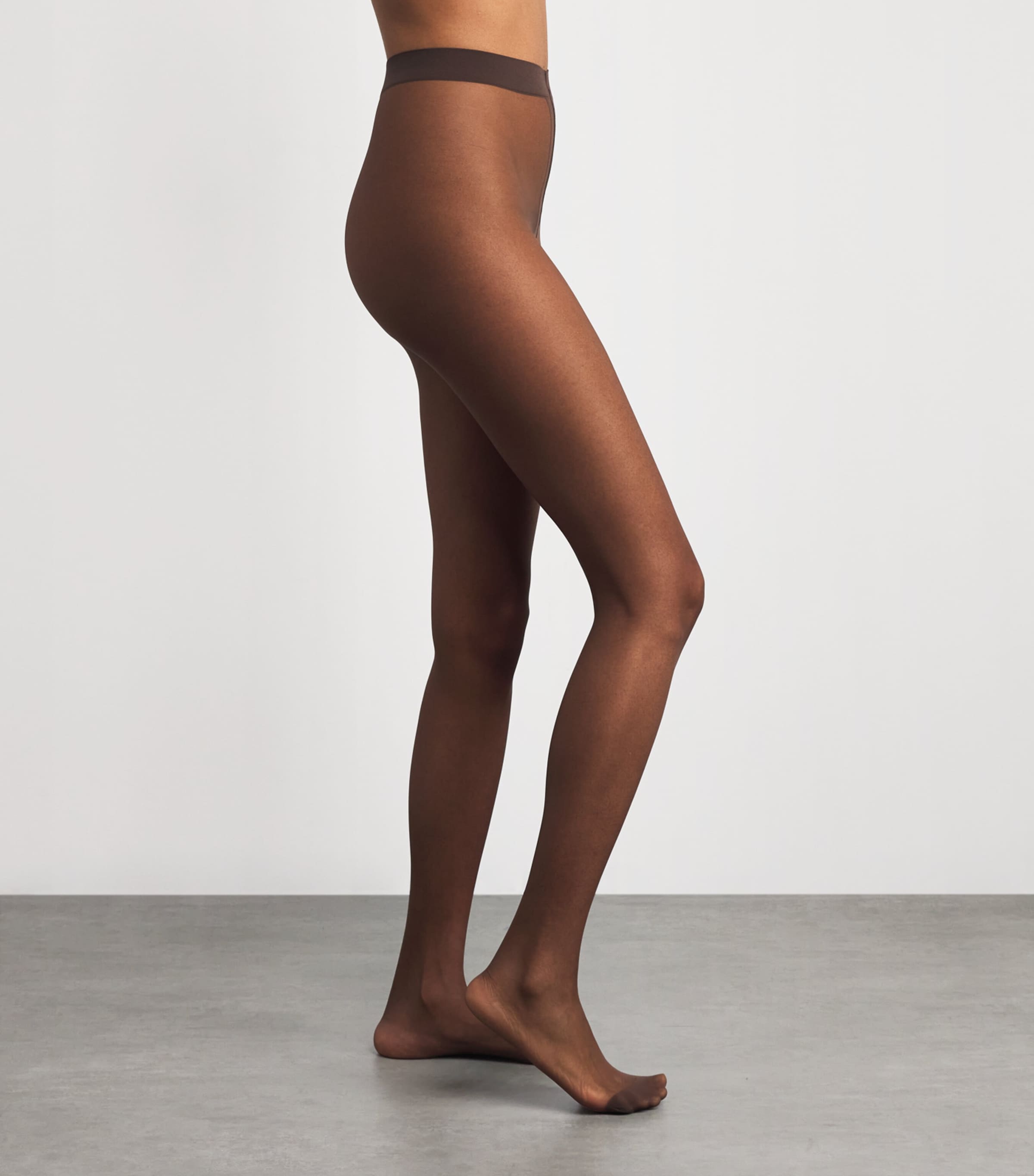 Sheer Hosiery Tights ESPRESSO Image 2