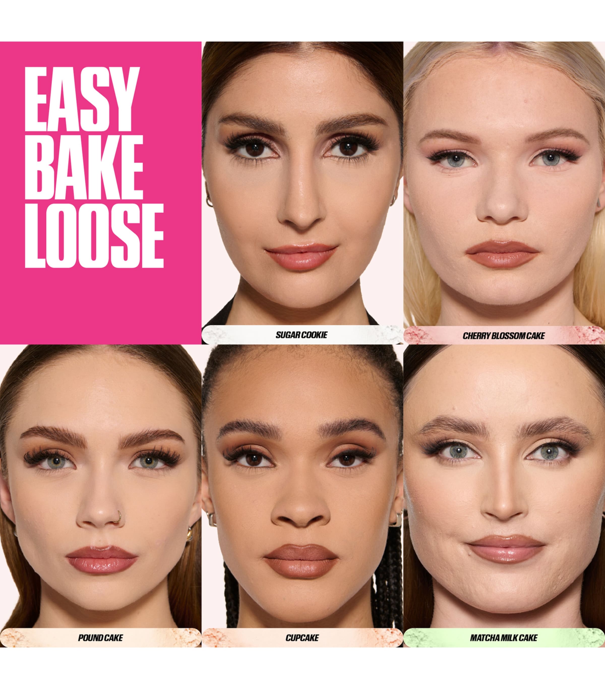 Huda Beauty Easy Bake Loose Powder Matcha Milk Cake Image 2