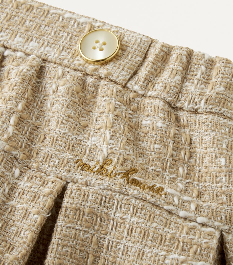 Cotton-Blend Pleated Skirt (3-9 Years) 9 Image 6