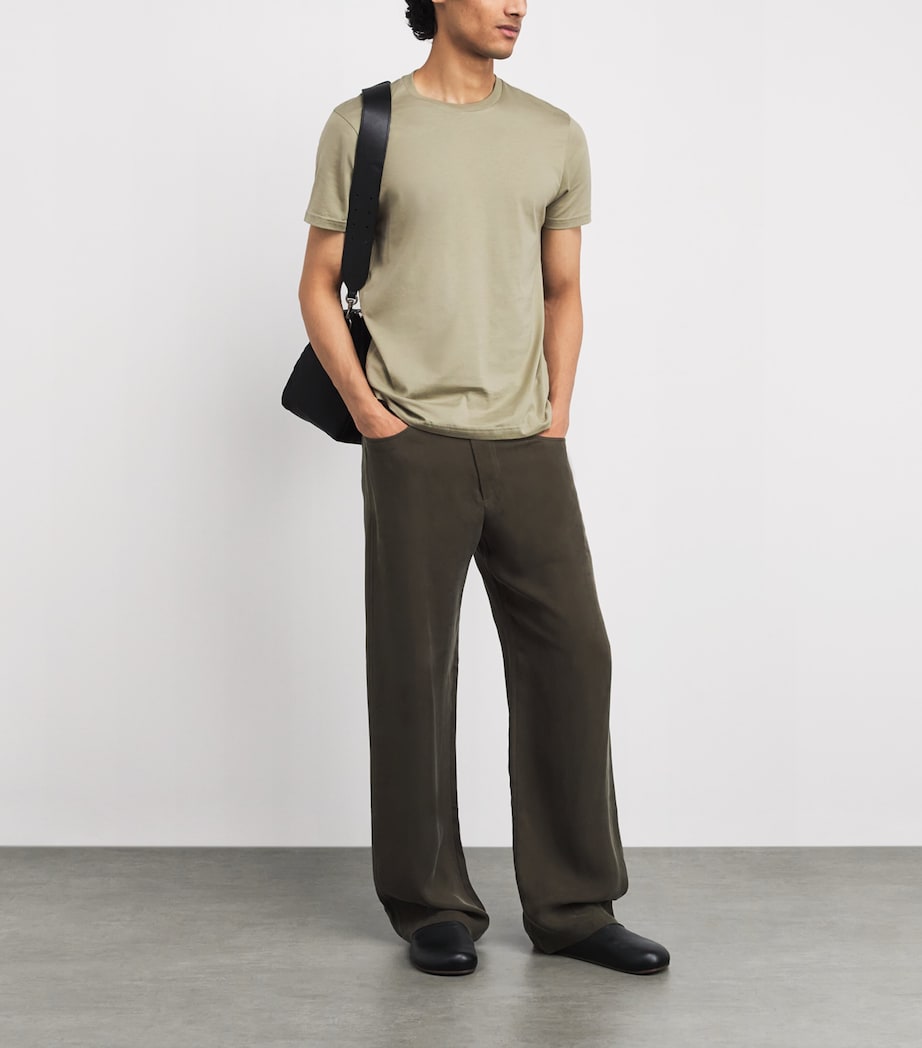 Supima Cotton Riviera T-Shirt GNIX PISTACHIO26 Image 2