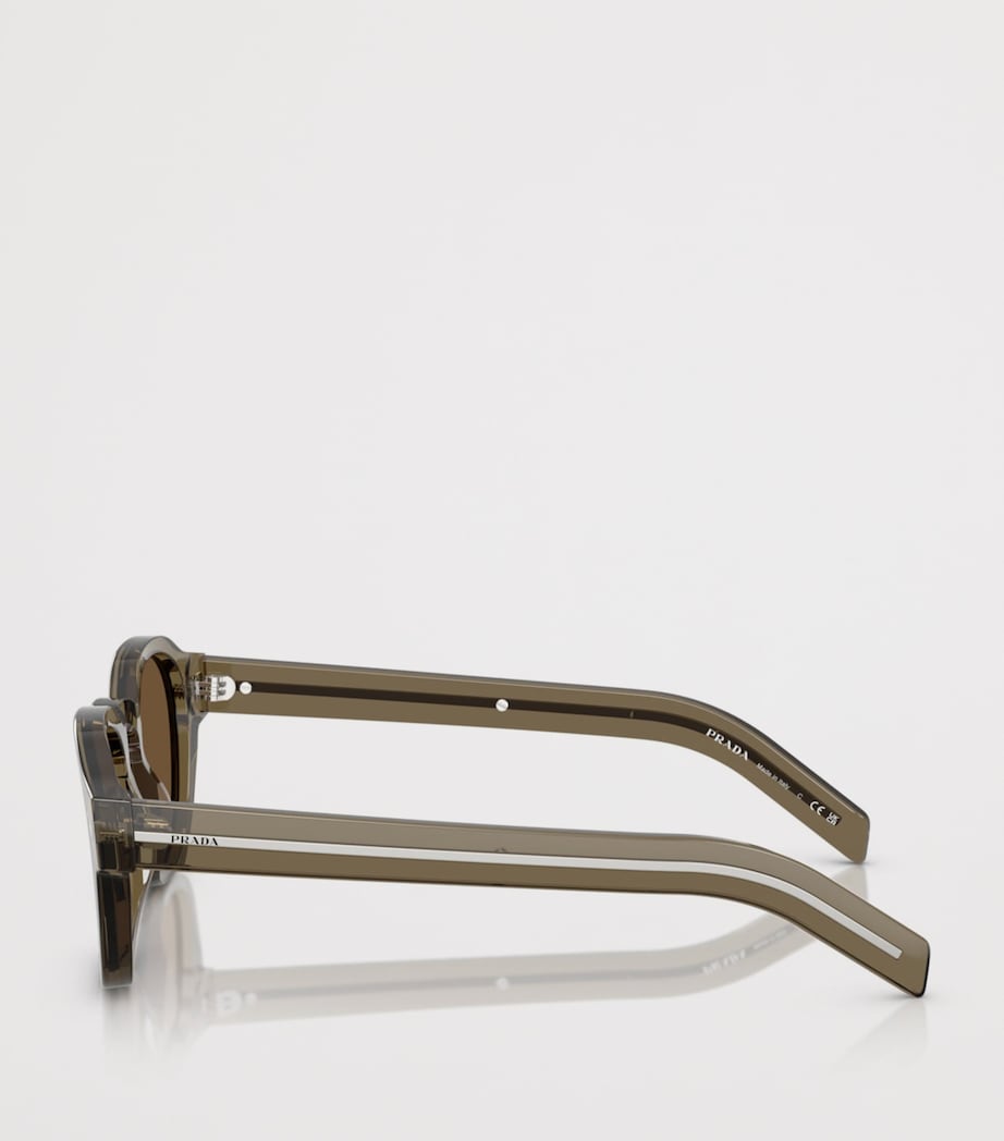Prada Acetate Phantos Sunglasses Beige Image 3