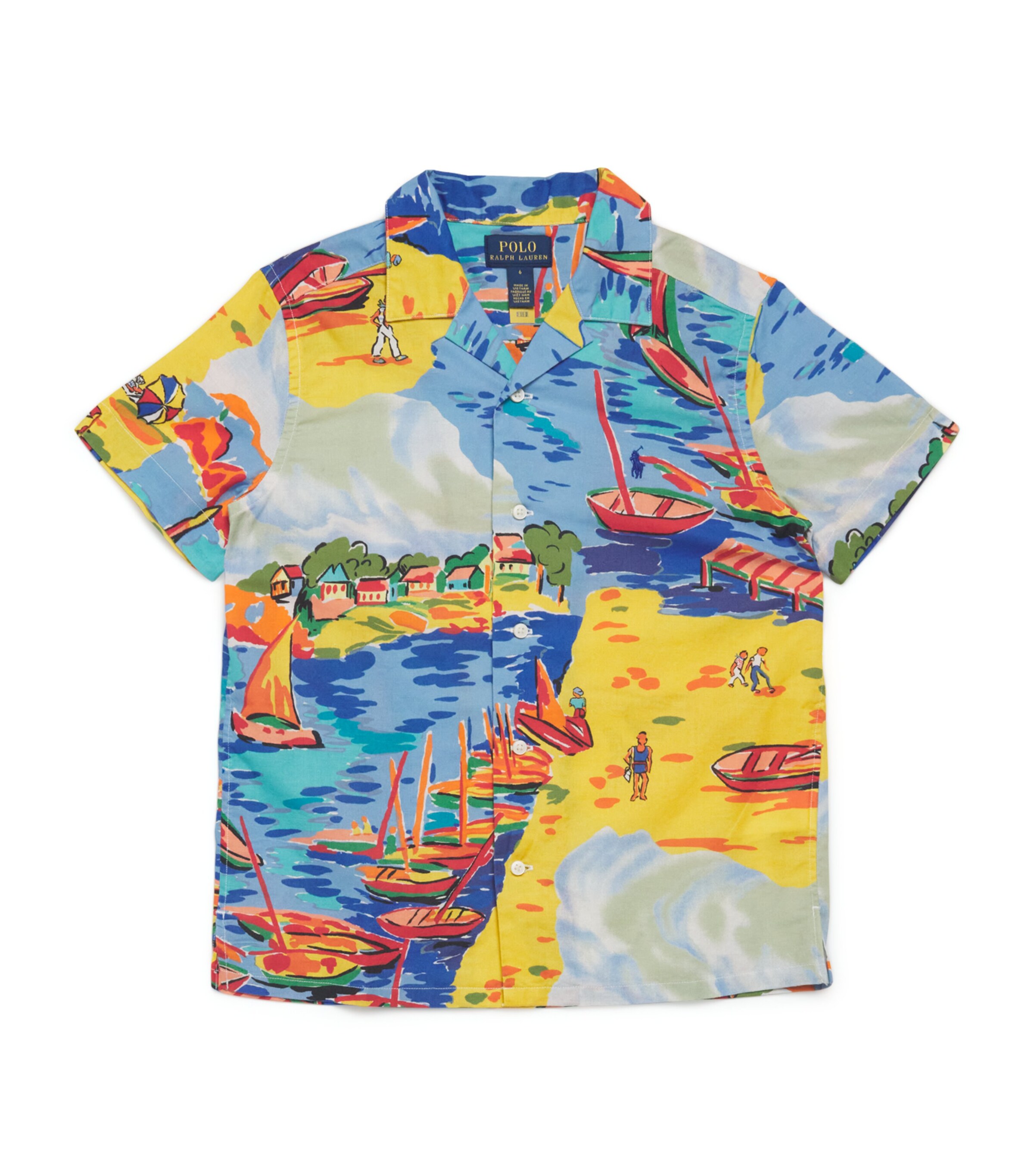 Ralph Lauren Kids Riviera Print Shirt (2-7 Years) Image 1