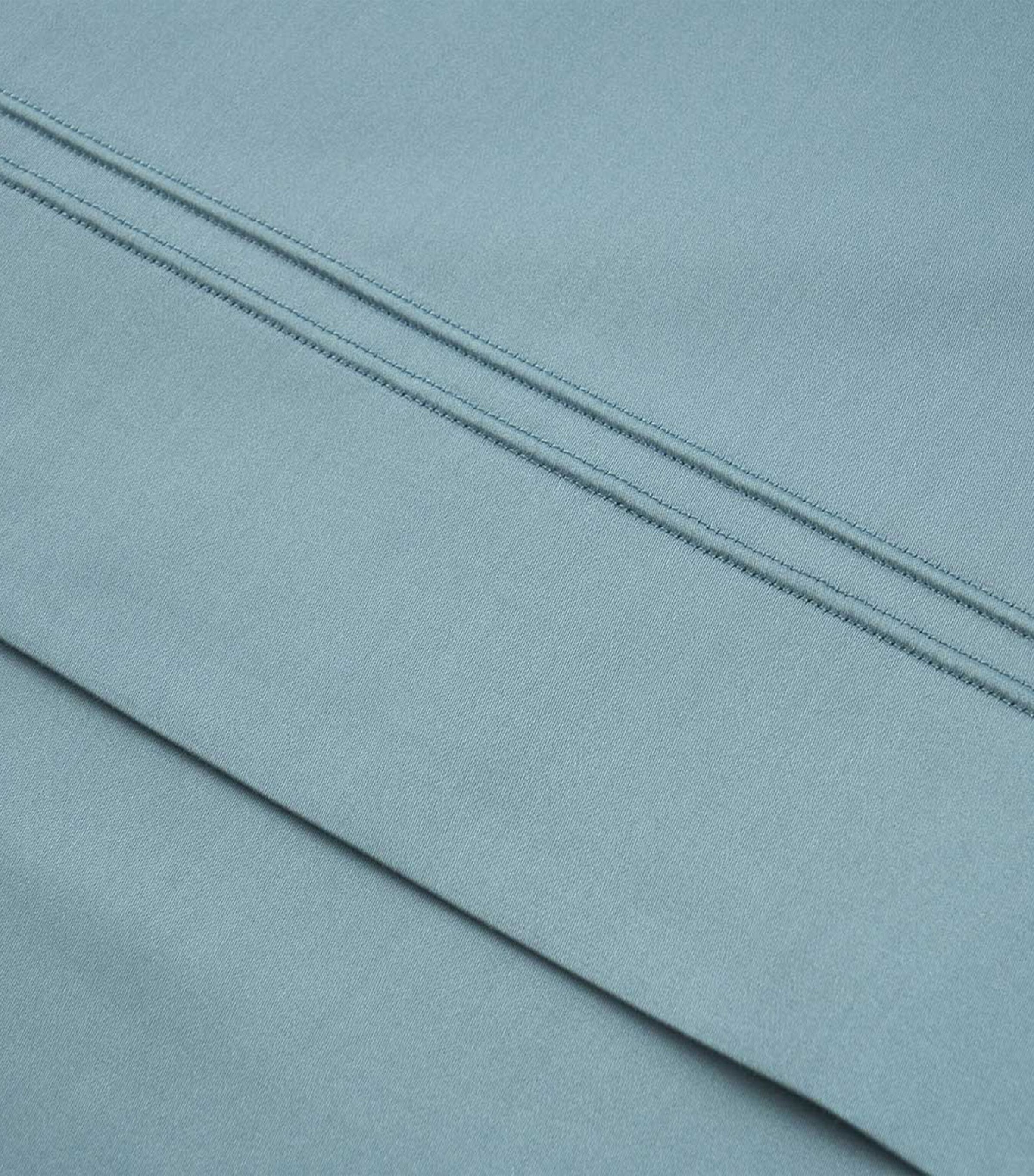 Triomphe Super King Flat Sheet (270cm x 295cm) FJORD Image 3