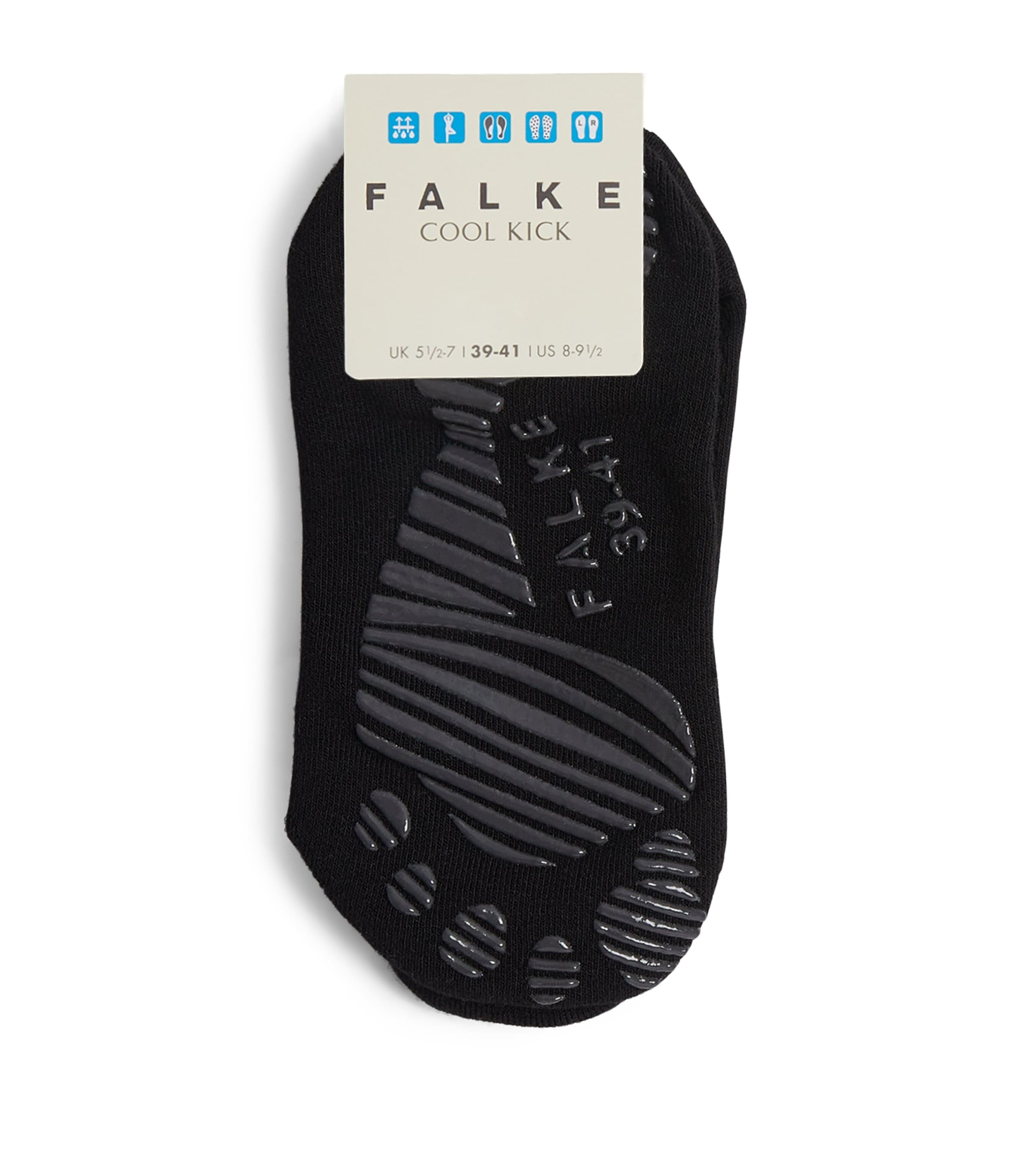 Falke Cool Kick Trainer Socks In Black