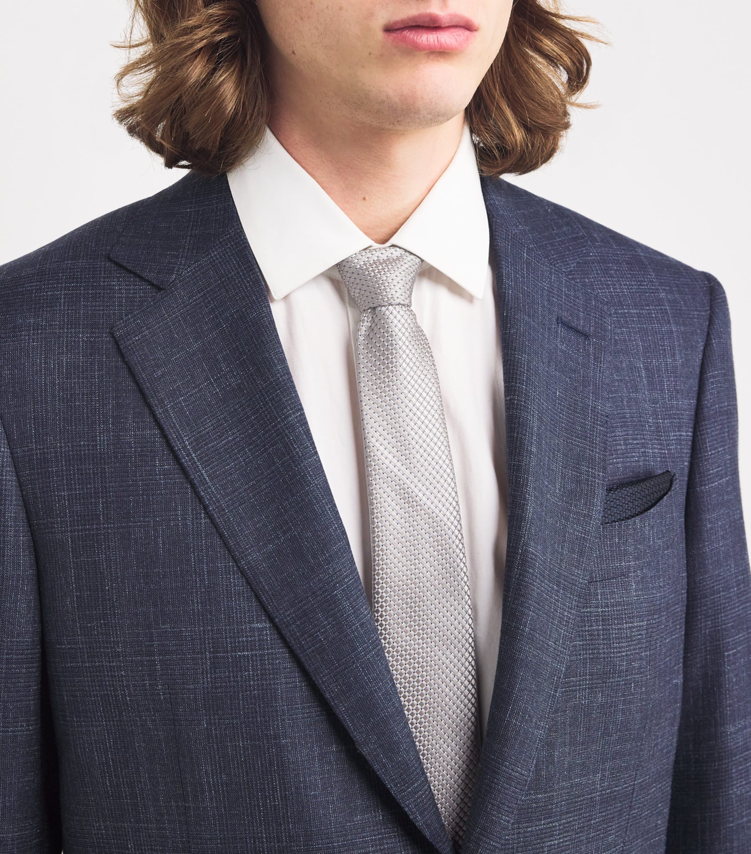 Silk Jacquard Op-Art Tie F8109 Image 2