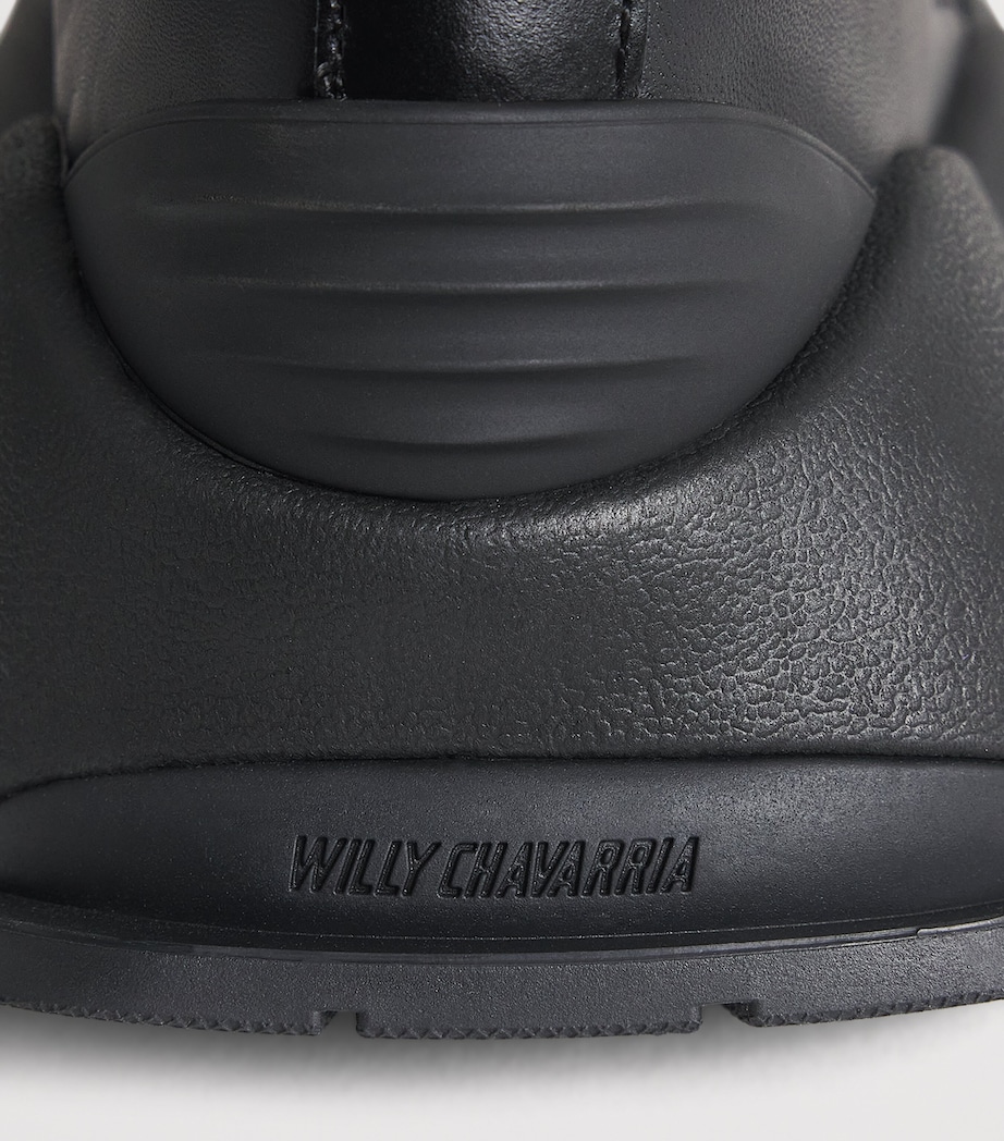 x adidas Leather Forum Lace-Up Boots BLACK Image 7