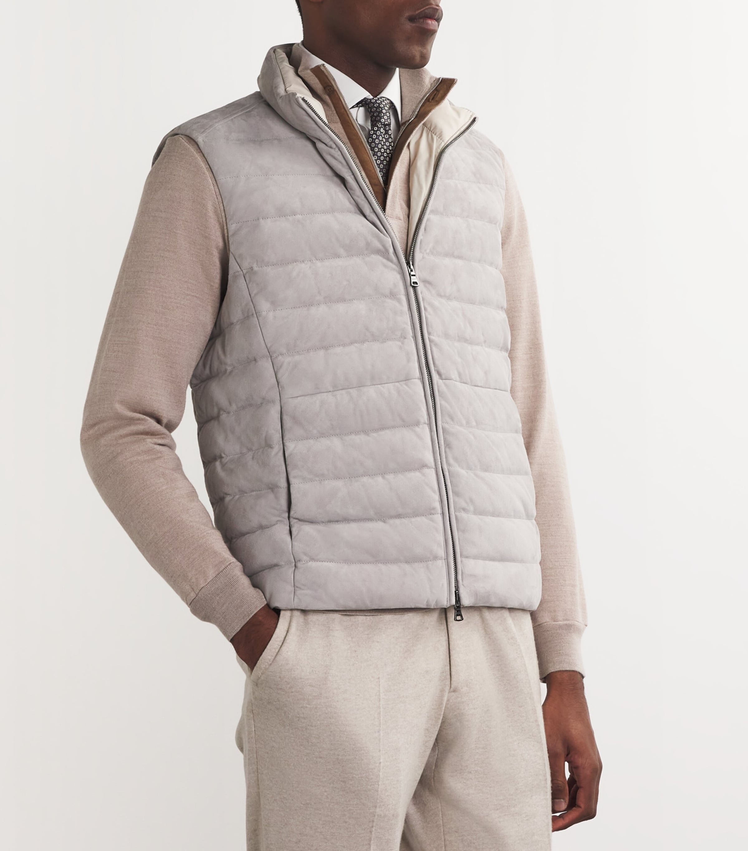 Canali Silk Jacquard Tie Image 2