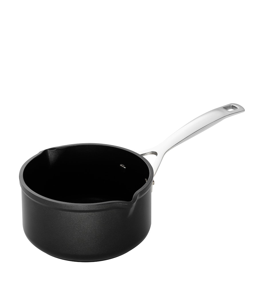 Toughened Non-Stick Milk Pan (16cm) BLACK Image 1