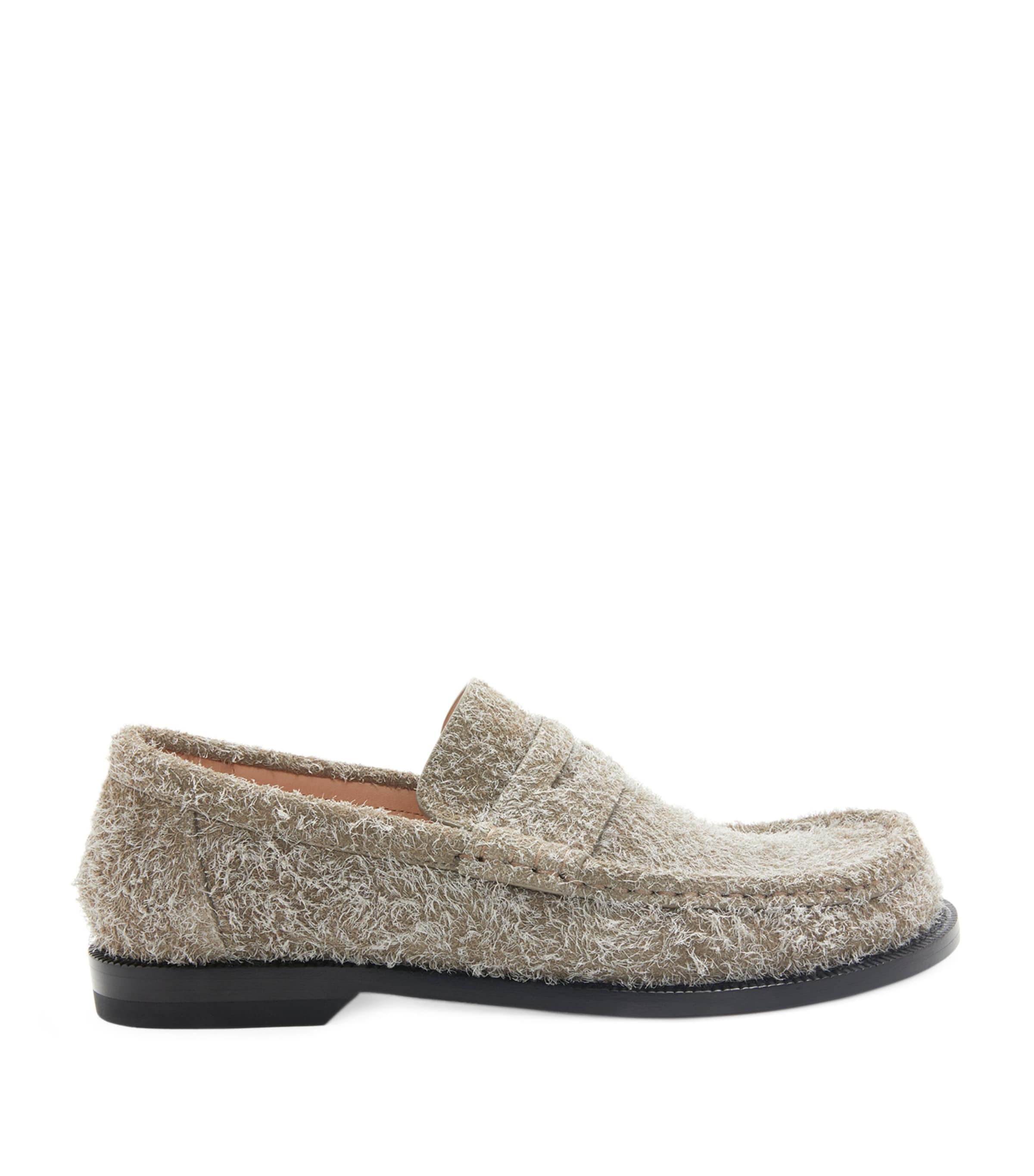 ローファー・オックスフォード Loewe Campo Moccasins Loewe Campo Leather Loafer with Crocodile Effect – LOZURI®