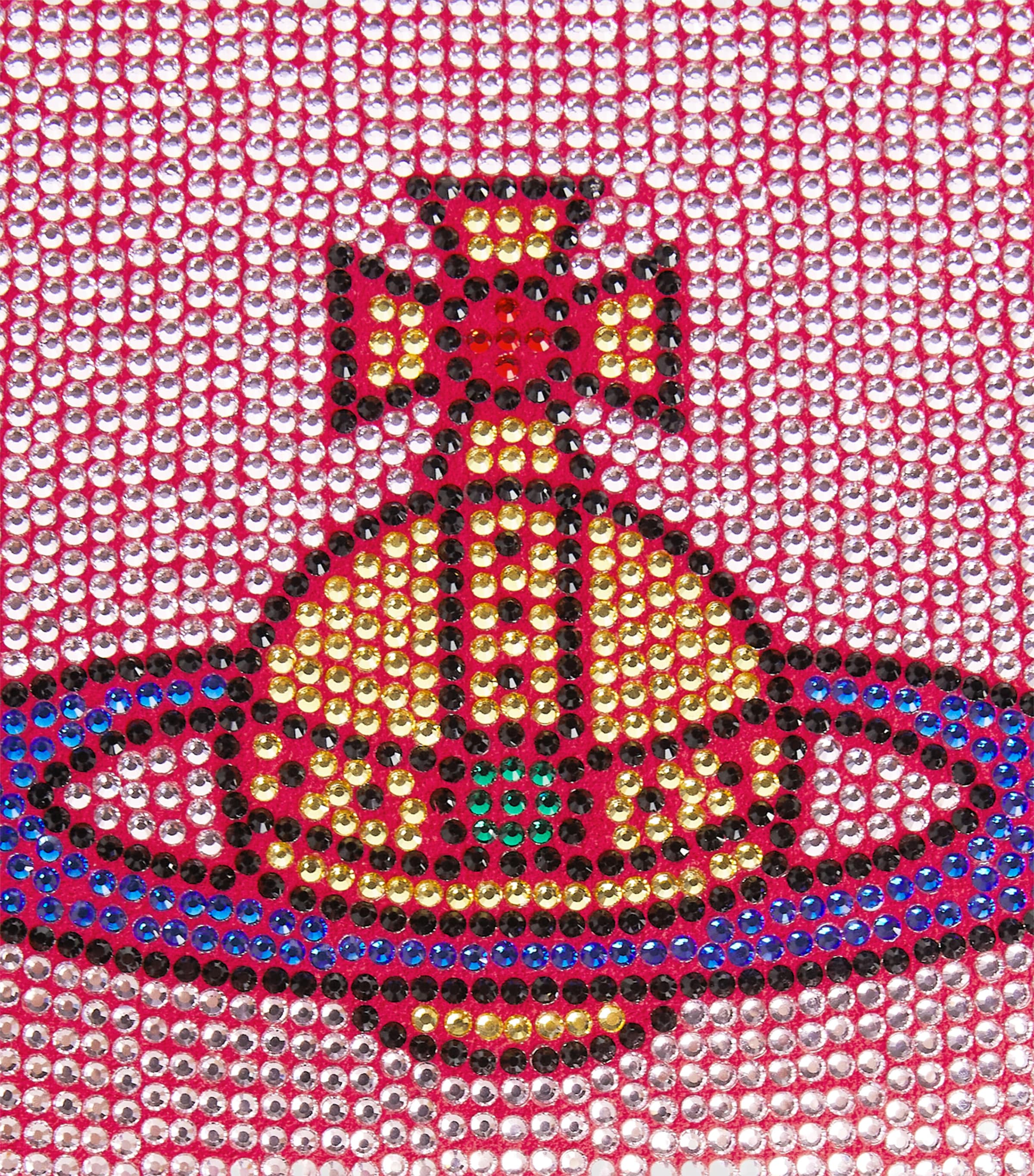 Embellished Clutch Bag PINK Image 6