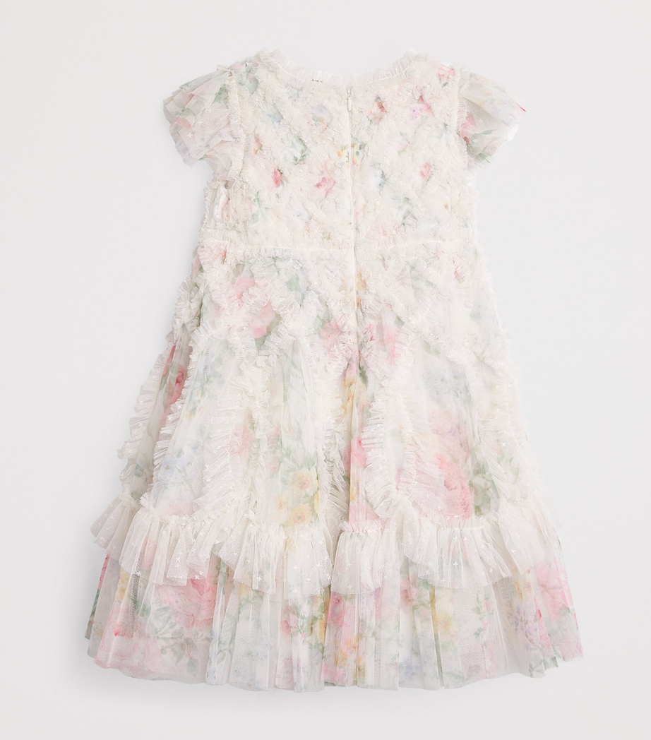Tulle Pompadour Garden Rosella Dress (3-12 Years) MOO MOONSHINE Image 2