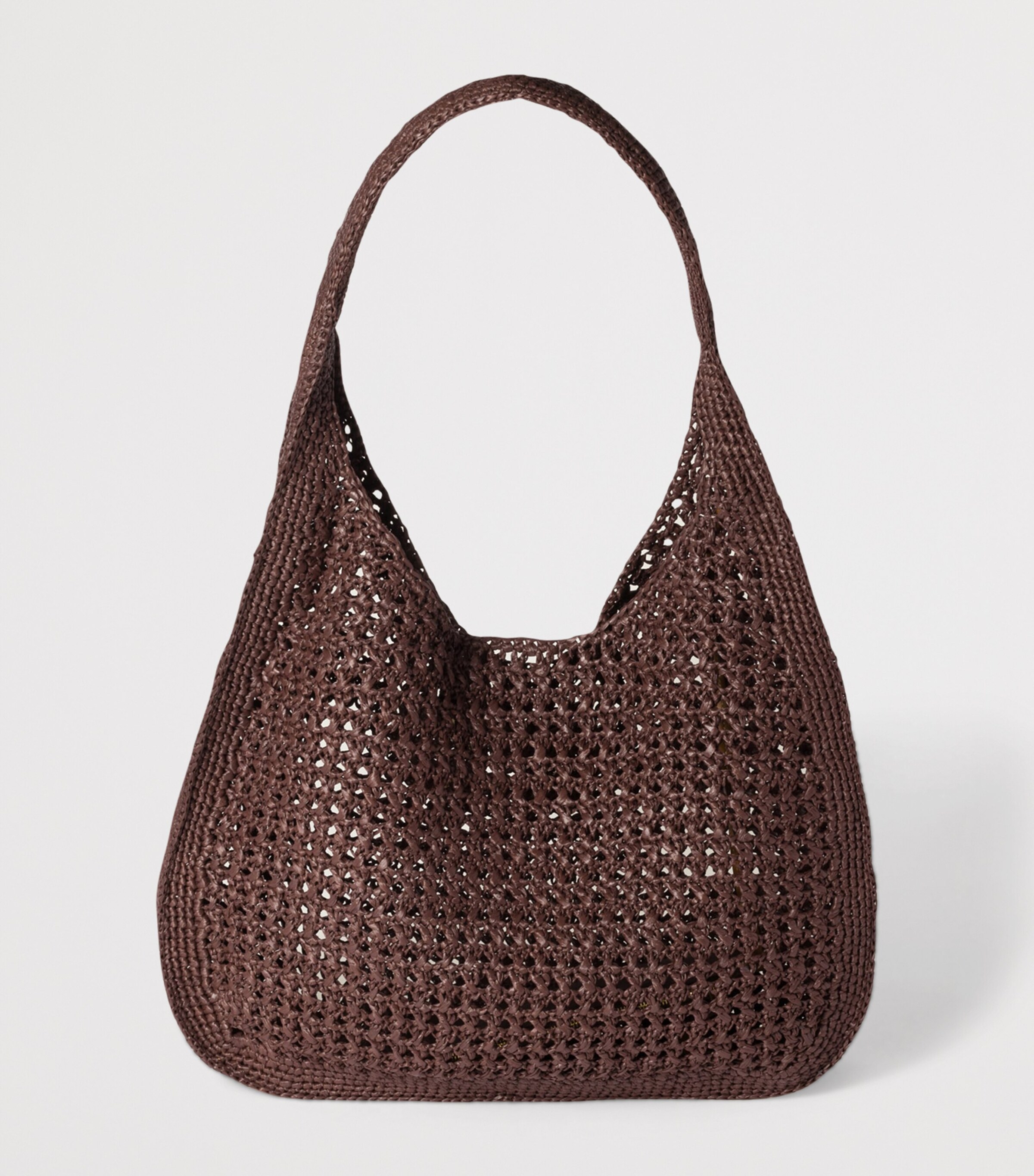 Miu Miu Brown Raffia-Effect Woven Shoulder Bag | Harrods UK