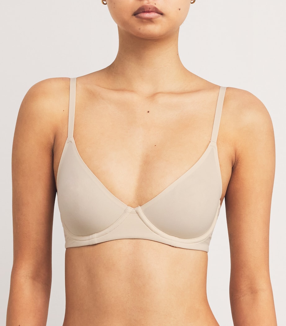 Fits Everybody Unlined Demi Bra SAND Image 2