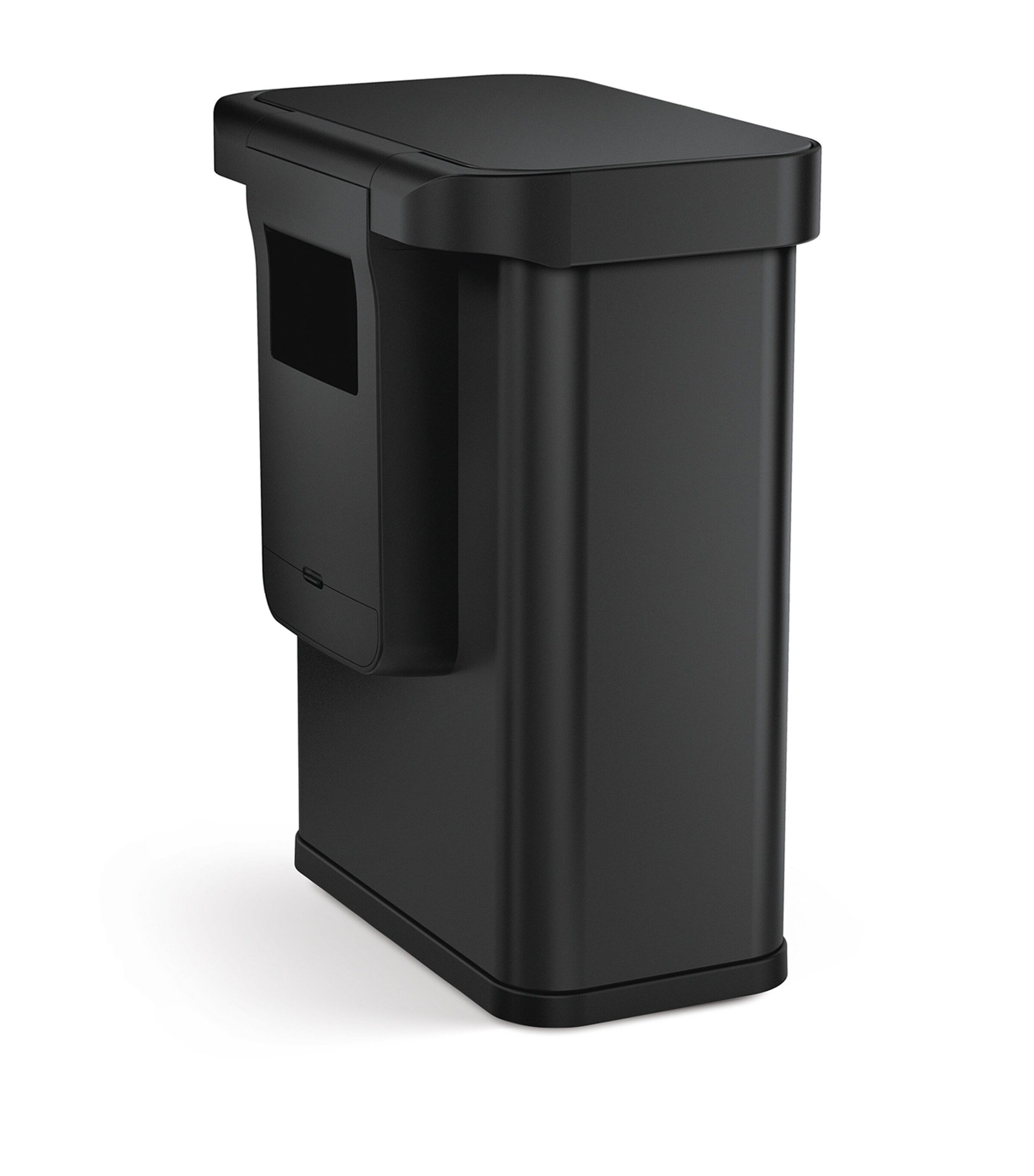 Rectangular Sensor Bin (58L) BLACK Image 3