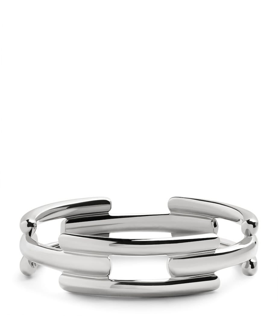 Sterling Silver Signature Link Ring STERLING SILVER Image 1