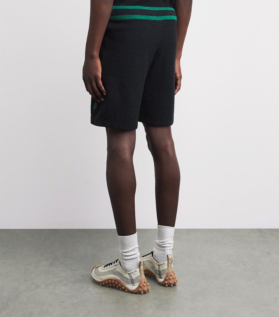 CHÉ Mens Bouclé Armas Shorts Dark Blue Image 5