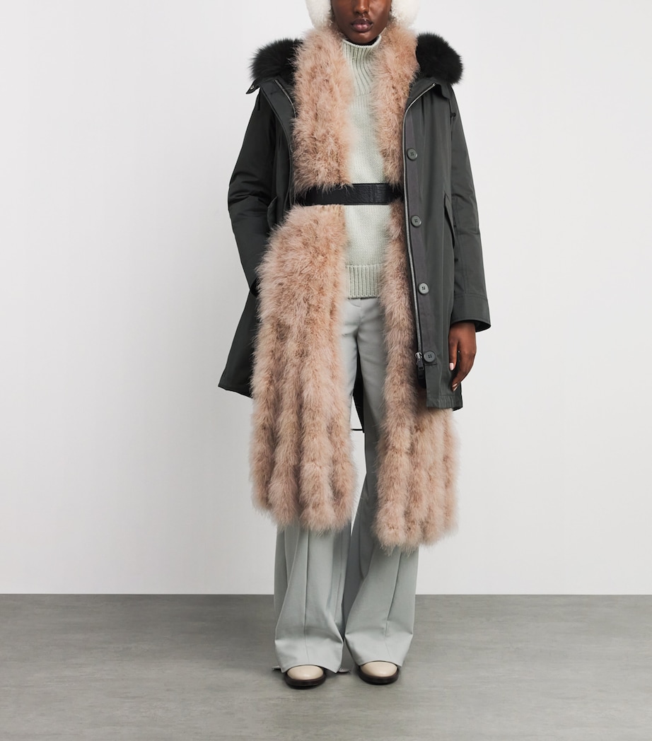 Fox-Rabbit Blended-Cotton Parka (72cm) A2185 Image 2