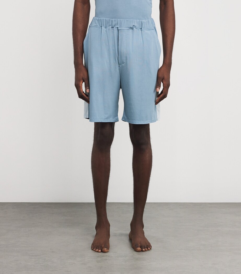 Jersey Contrast Shorts OCEAN/LIGHT BLUE Image 3