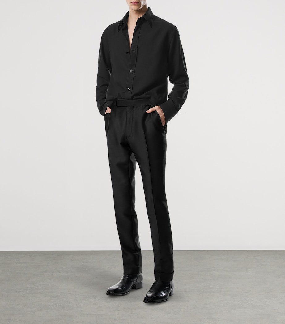 Cotton-Cashmere Shirt LB999 Image 2