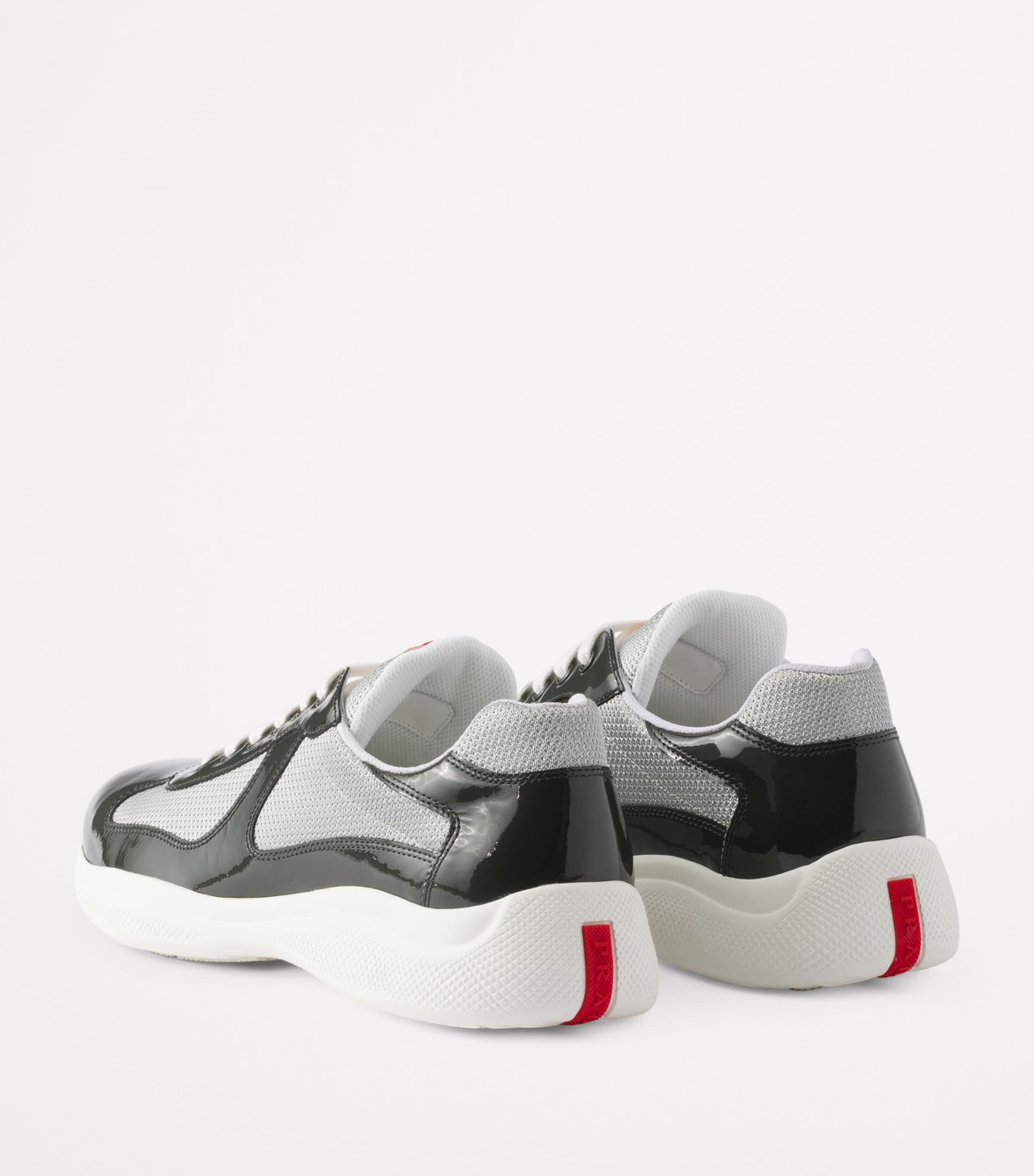 Patent Leather-Blend America's Cup Sneakers F0X8Y Image 4