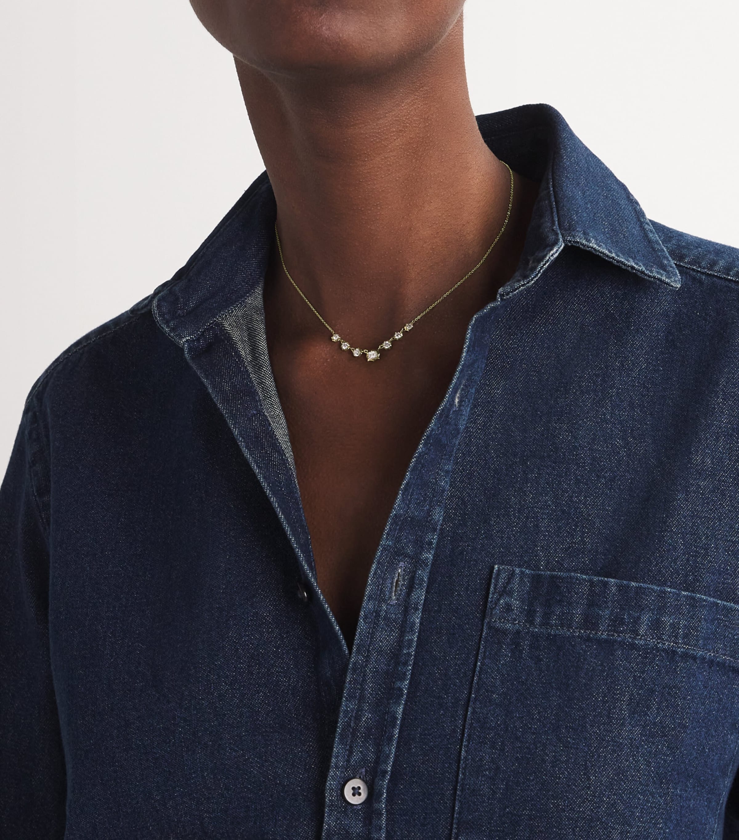 Jade Trau Yellow Gold and Diamond Alchemy Sophisticate Necklace Yellow Gold Image 2