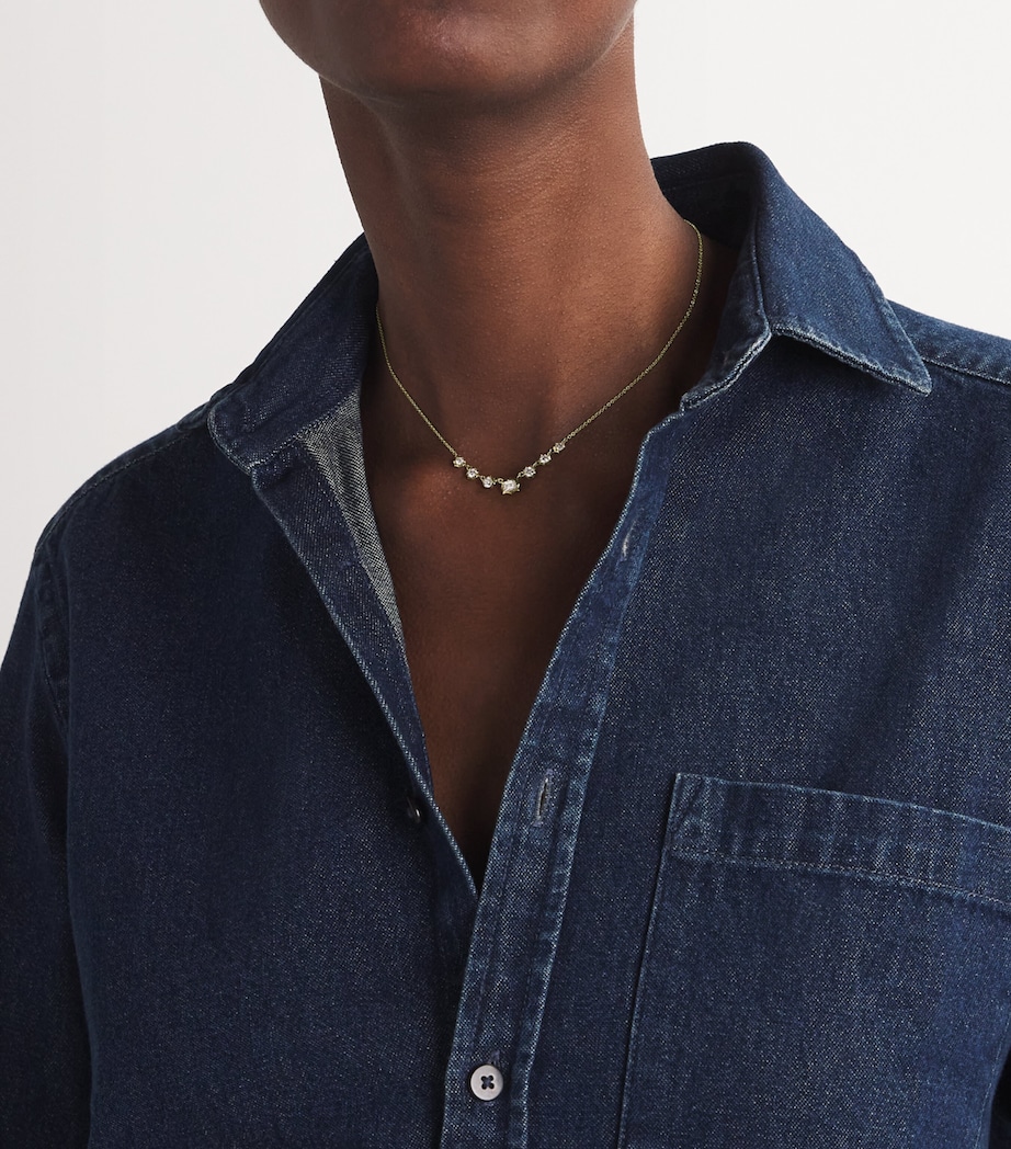 Jade Trau Yellow Gold and Diamond Alchemy Sophisticate Necklace Yellow Gold Image 2
