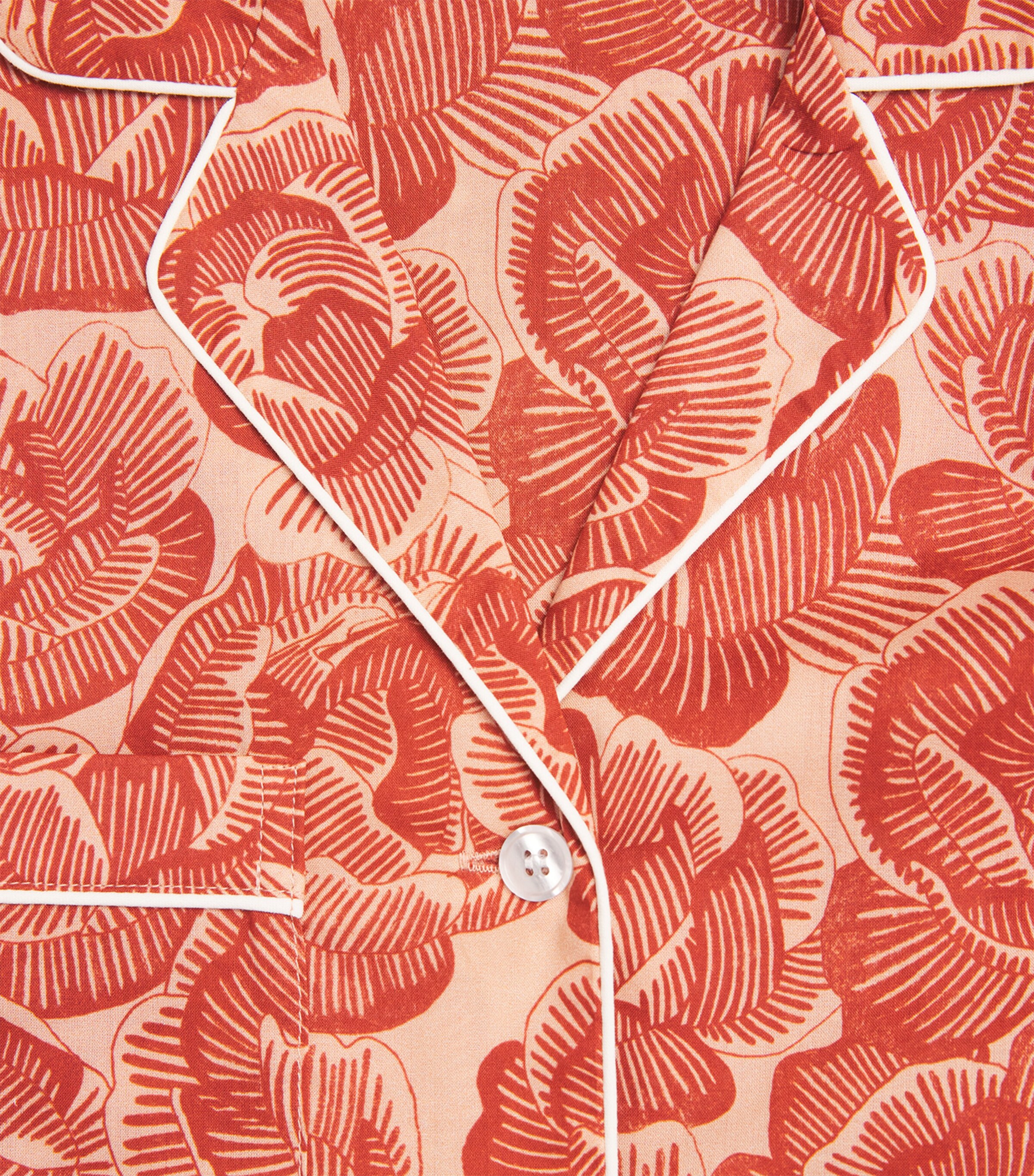 Cotton Ledbury Pyjama Set RED/RED Image 5