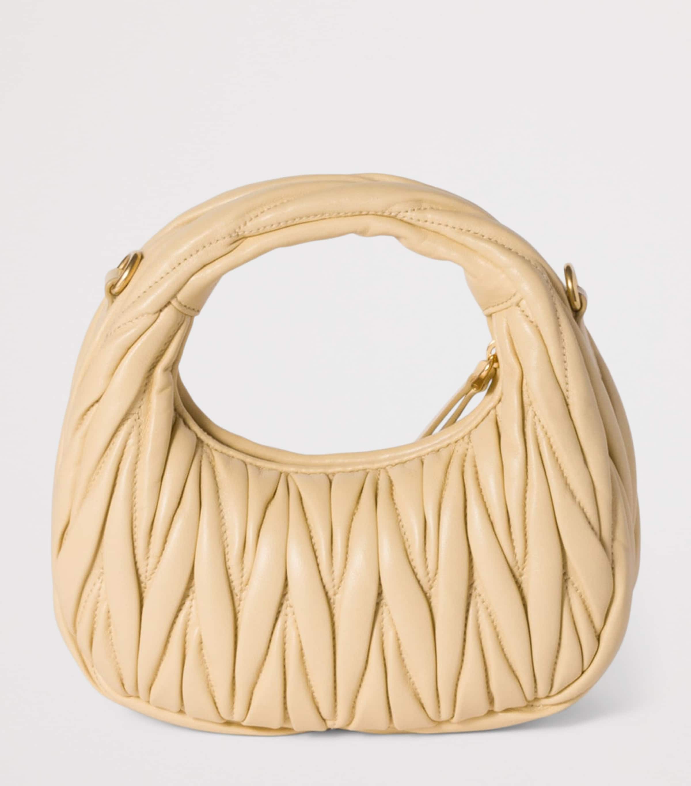 Miu Miu Matelassé Leather Wander Top-Handle Bag Image 3