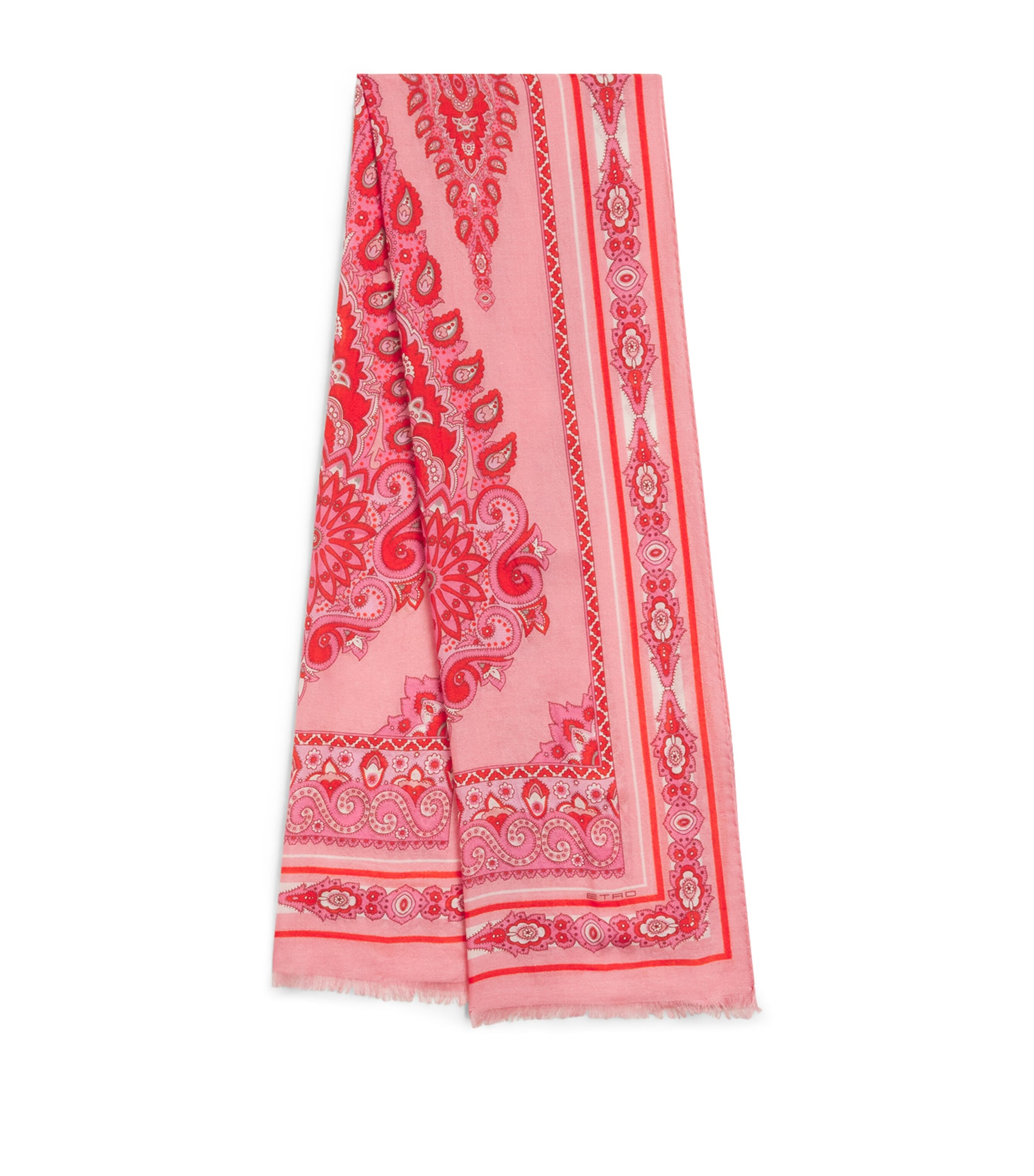Etro Cashmere-Silk-Wool-Blend Scarf Image 1