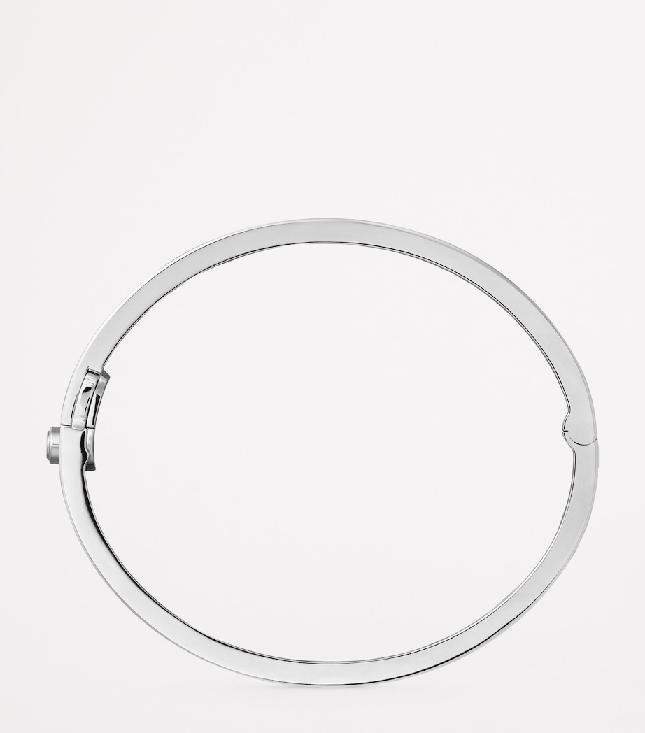 White Gold and Diamond LOVE Bracelet WHITE GOLD Image 3