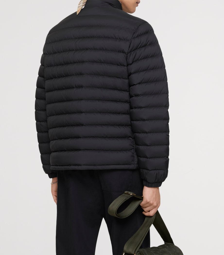 Quilted Puffer Jacket BLACK Image 3