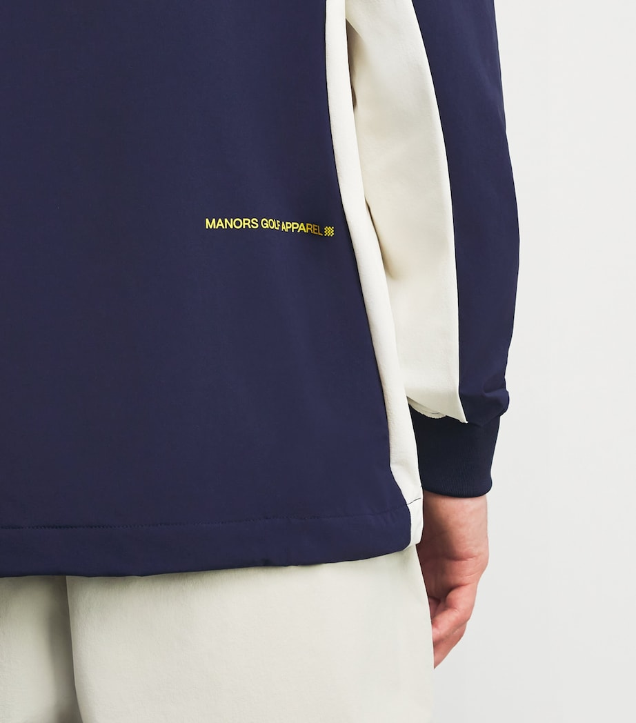 x Reebok Logo Windbreaker NAVY Image 6