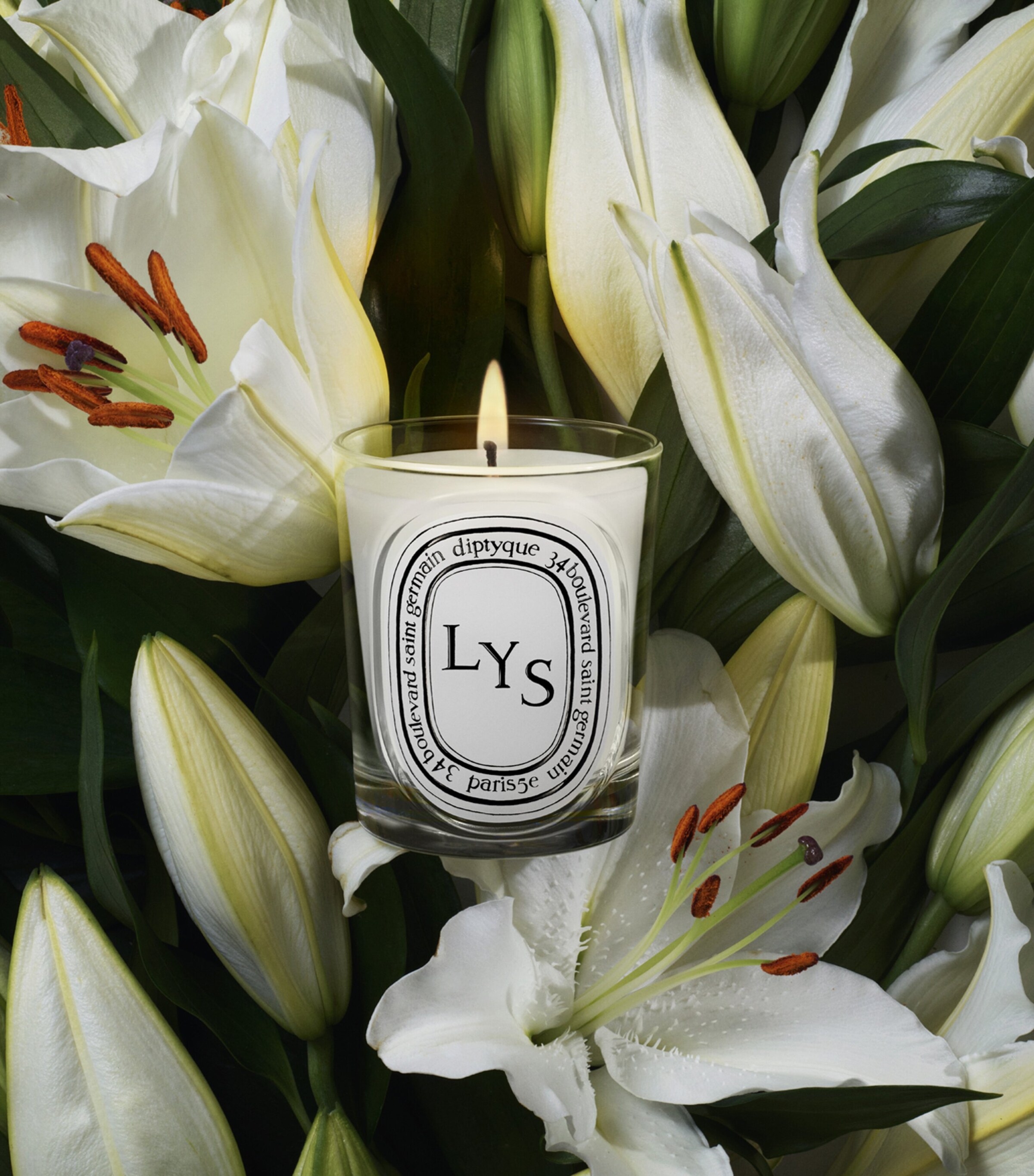 Diptyque Lys Candle (190g) | Harrods UK
