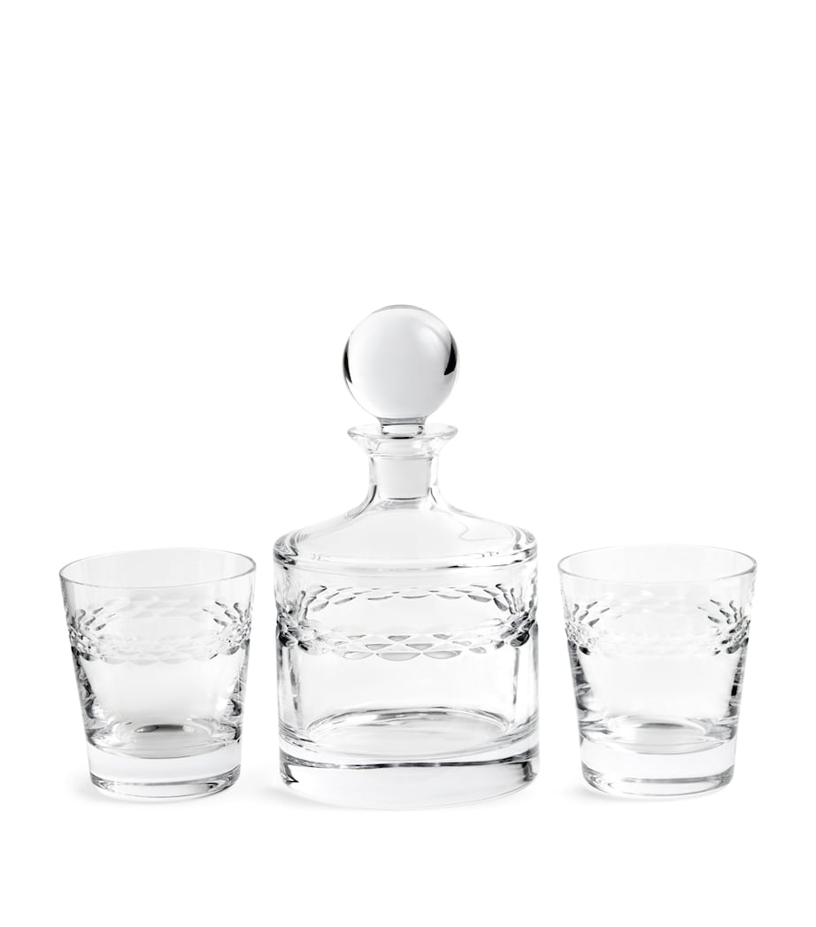 Crystal Neo Decanter and Tumbler Set CLEAR Image 1